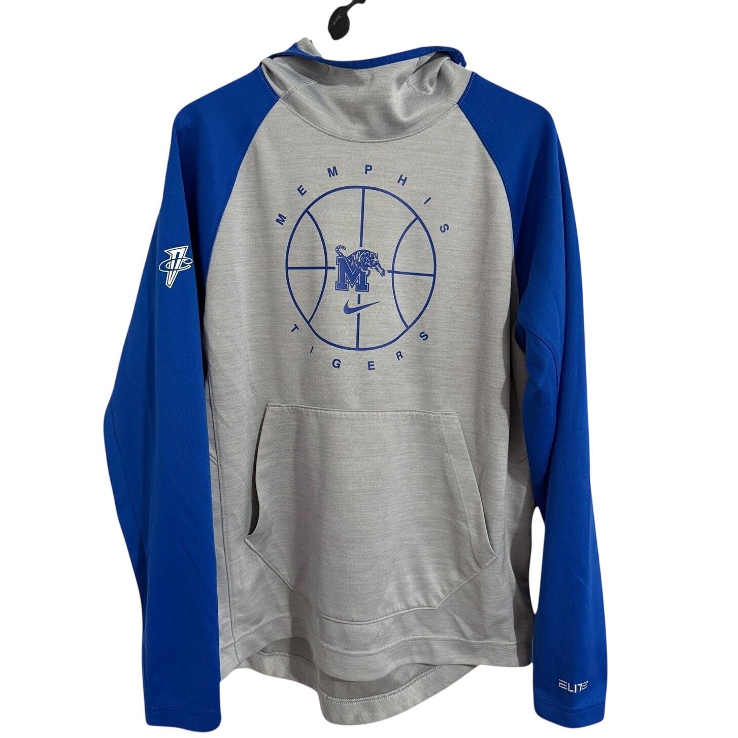 Nike Memphis Tigers Basketball Nike Elite Hoodie Sweatshirt Sz M Size US M / EU 48-50 / 2 - 1 Thumbnail