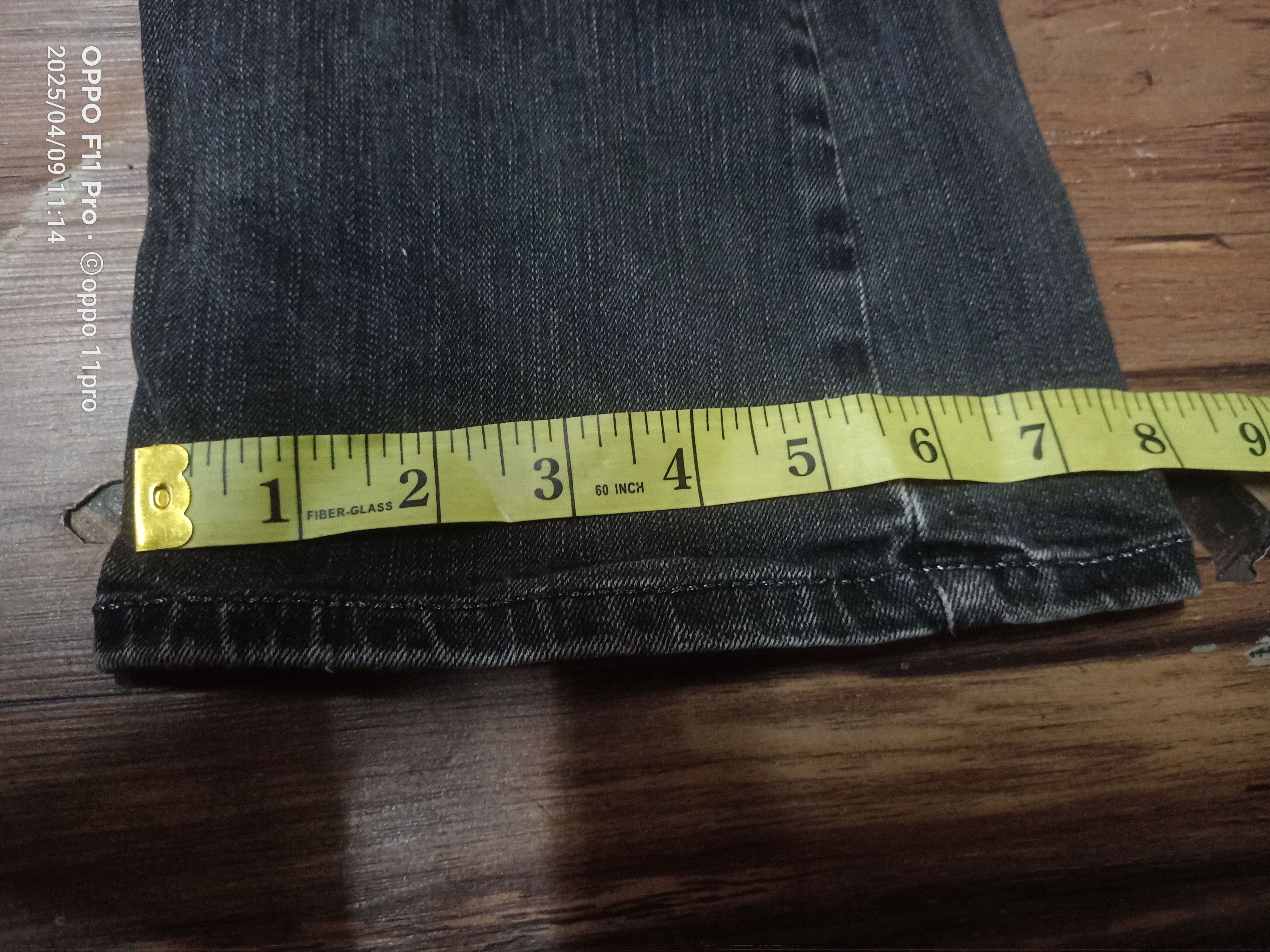 If Six Was Nine × Japanese Brand × Le Grande Bleu (L.G.B.) GrassShopper Flare Denim desiger wings Size US 29 - 16 Thumbnail