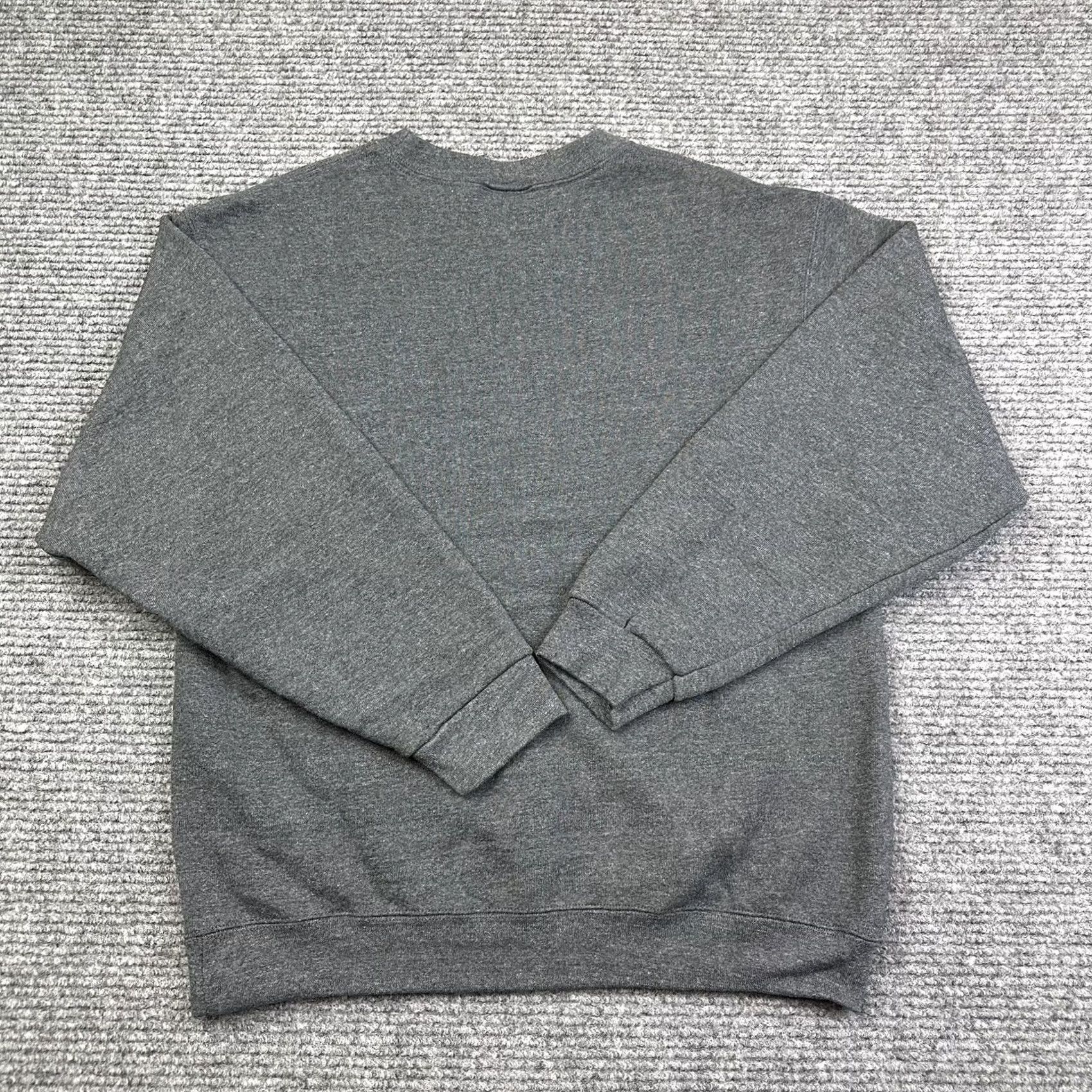 Vintage VINTAGE Pluma Gray Crewneck Sweatshirt Pullover M 90 Y2K Heavyweight Fleece Blank Size US M / EU 48-50 / 2 - 3 Thumbnail