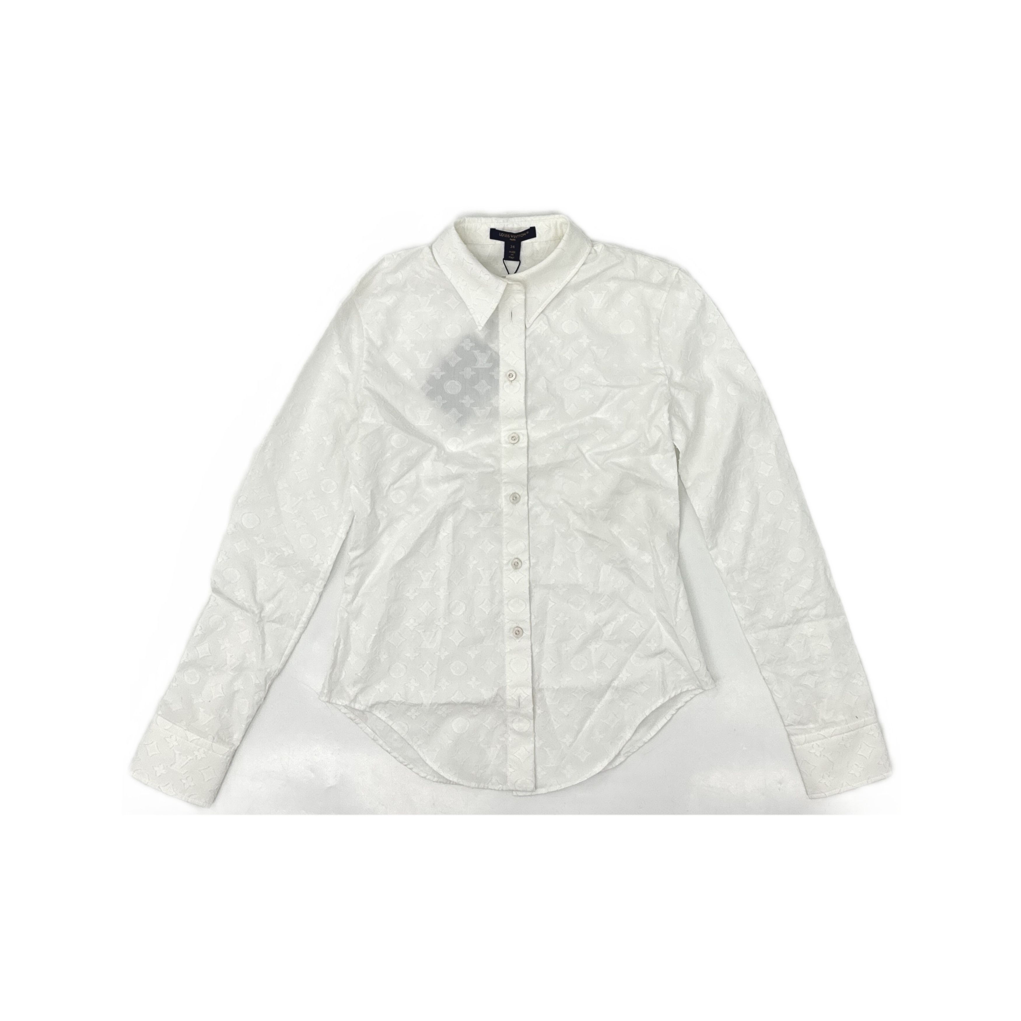 Louis Vuitton Louis Vuitton Monogram Shirt Size 34 Size XXS / US 00 / IT 34 - 1 Thumbnail