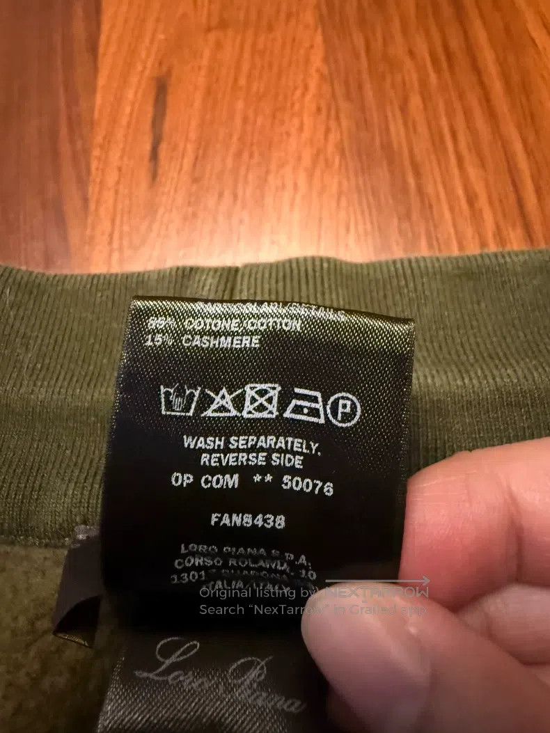 Loro Piana Loro Piana size M Cotton cashmere casual pants Size US 38 / EU 54 - 5 Thumbnail