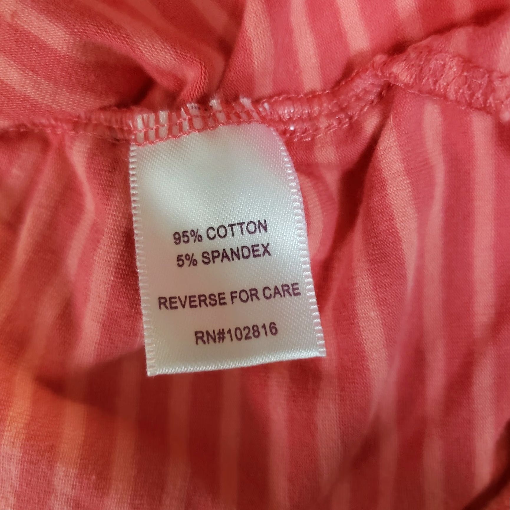 Vintage Zinni by Garnet Hill Womens Tank Top Sz Small Pink Striped Sleeveless Scoop Pullover Cotton Blend Shirts Womens TS Tank Top Size S / US 4 / IT 40 - 5 Thumbnail