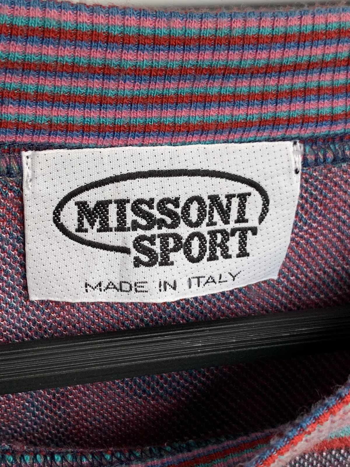 Missoni × Vintage Vintage Missoni Sport All Over Print Logo Sweatshirt Size US M / EU 48-50 / 2 - 5 Thumbnail
