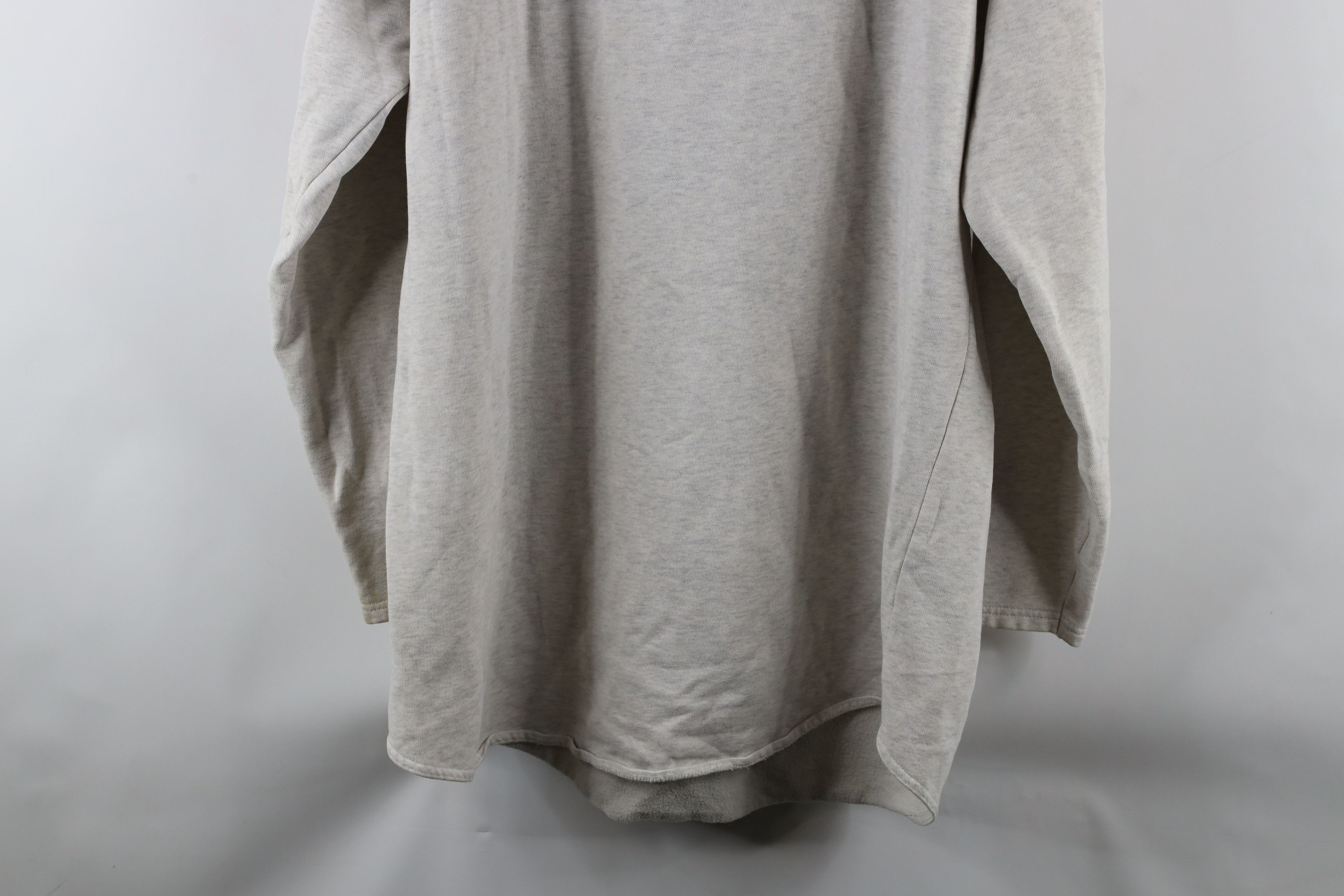 Abercrombie & Fitch Vintage 90s Abercrombie & Fitch Blank Henley Sweatshirt Gray Size US M / EU 48-50 / 2 - 12 Thumbnail