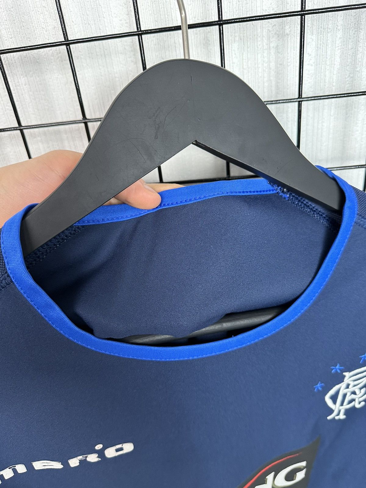 Umbro × Vintage Glasgow Rangers vintage 00’s training jersey Umbro Men Navy Size US M / EU 48-50 / 2 - 13 Thumbnail