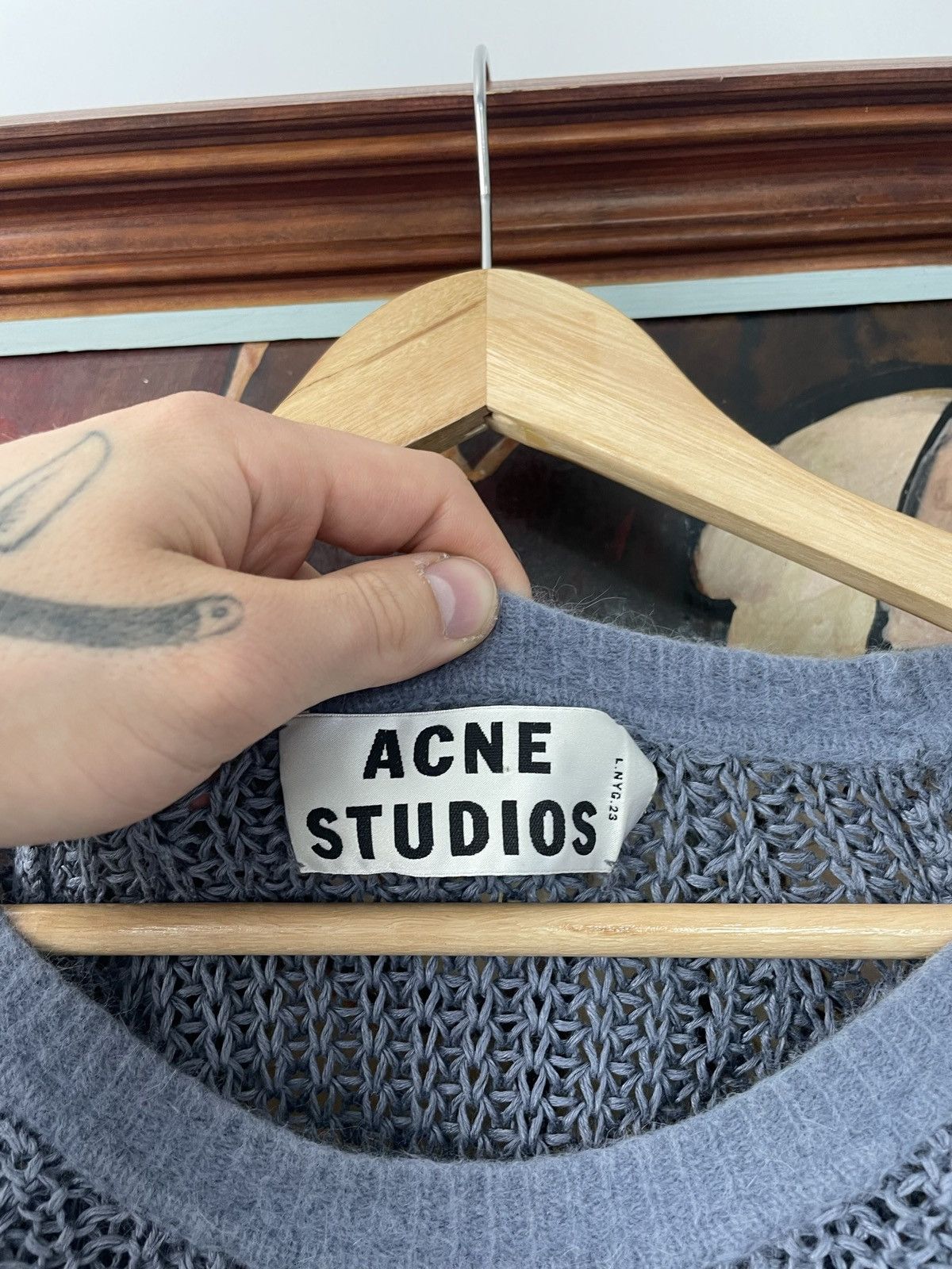 Acne Studios Acne Studios Knit Sweater Rare Sample Streetwear Hype Luxury Size S / US 4 / IT 40 - 3 Thumbnail
