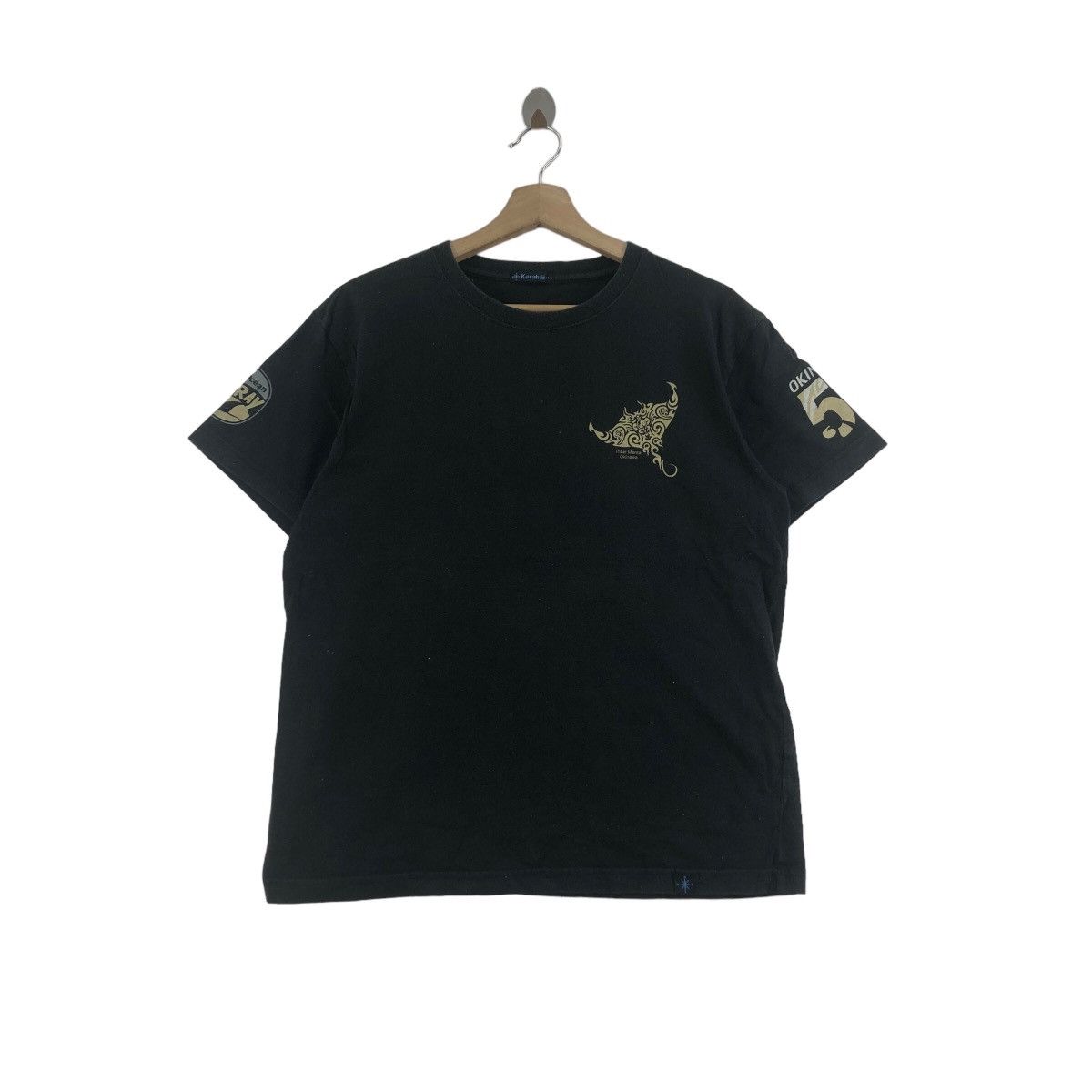 Vintage Vintage KARAHAI DEVIL RAY Pacific Ocean Tee Shirt Top Size US M / EU 48-50 / 2 - 1 Thumbnail