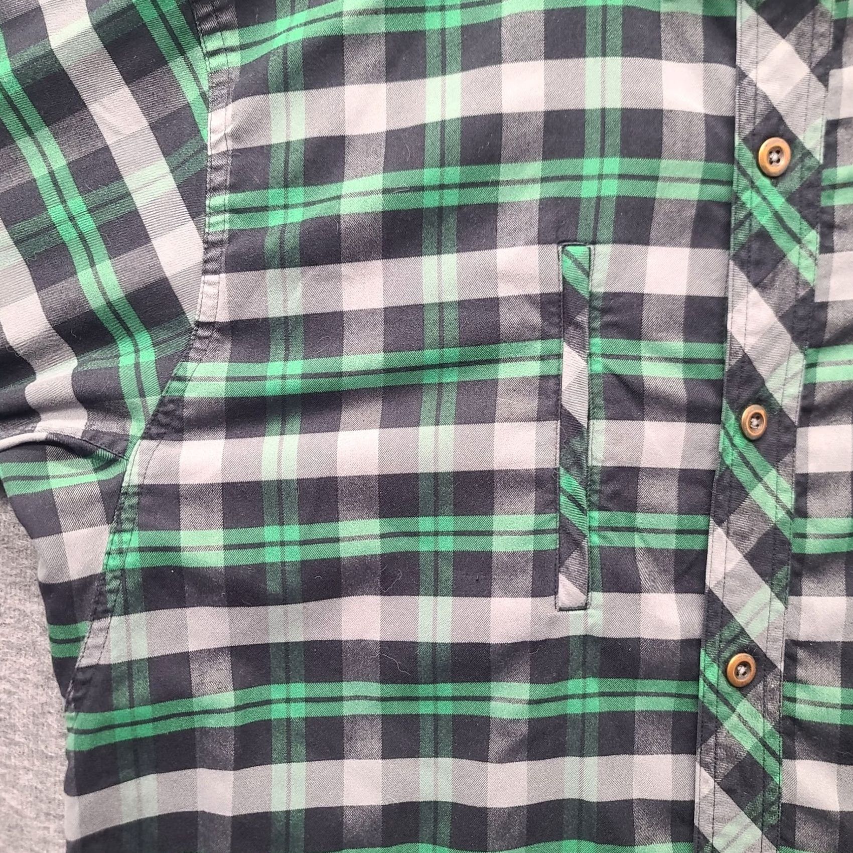 Vintage Duluth Alaskan Hardgear Shirt Mens L Tall Bore Nest Regular Fit Long Sleeve Button-Up Plaid Green Outdoors Complex Essentials Size US L / EU 52-54 / 3 - 7 Thumbnail