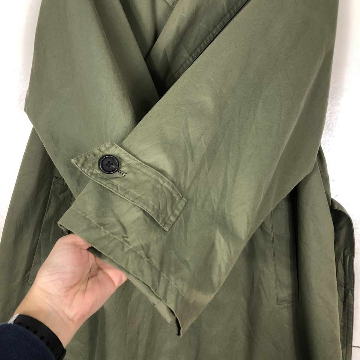 Yohji Yamamoto RICH GREEN FLY COATS LONG JACKET IMPER MEABLE YOHJI YAMAMOTO Size US M / EU 48-50 / 2 - 16 Thumbnail