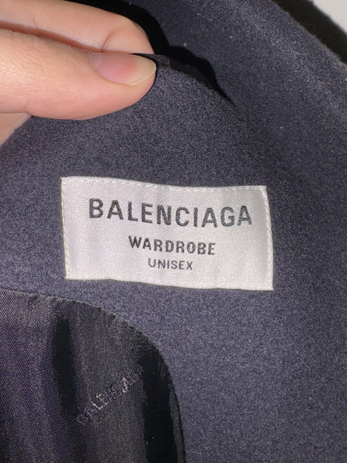 Balenciaga Balenciaga wool coat Size US L / EU 52-54 / 3 - 4 Thumbnail