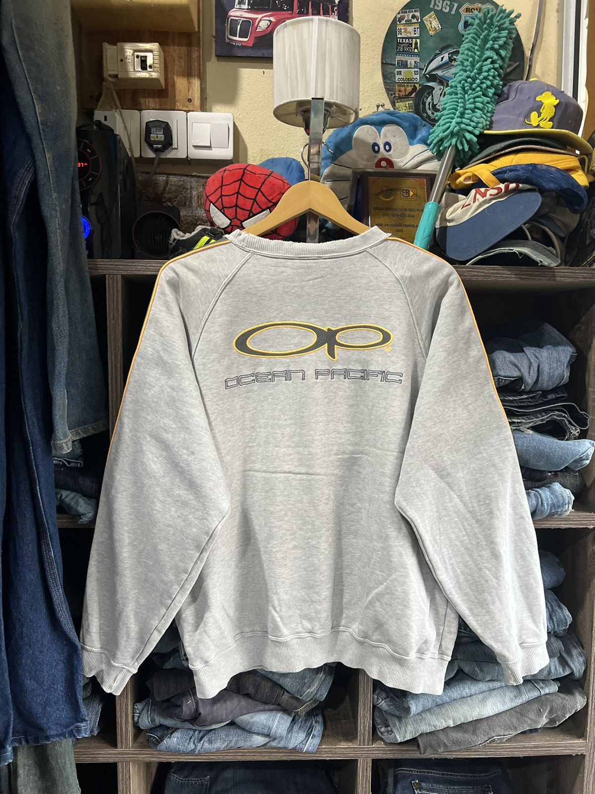 Ocean Pacific 🔥Distressed Ocean Pacific Side Stripe Sweatshirt Size US M / EU 48-50 / 2 - 2 Thumbnail