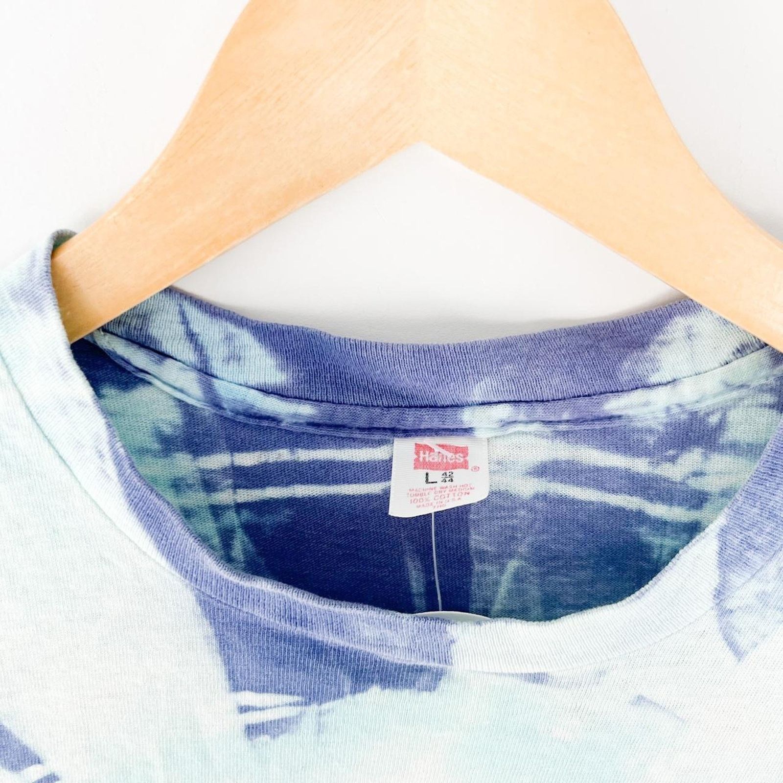 Hanes Vintage 70s Hanes Phil Brown Grateful Dead Tie Dye Tee Large Size US L / EU 52-54 / 3 - 3 Thumbnail