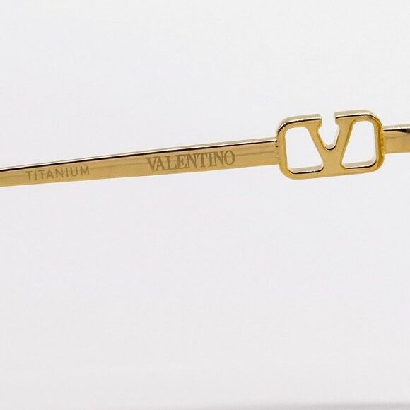 Valentino NEW VALENTINO EYEGLASSES VLX-167A GOLD WOMEN EYEWEAR Size ONE SIZE - 8 Thumbnail