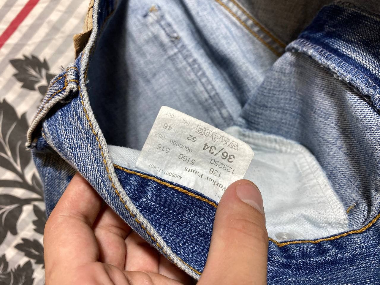 Japanese Brand × Mustang Vintage 90s y2k mustang jeans Bootcut BAGGY STYLE Size US 34 / EU 50 - 6 Thumbnail