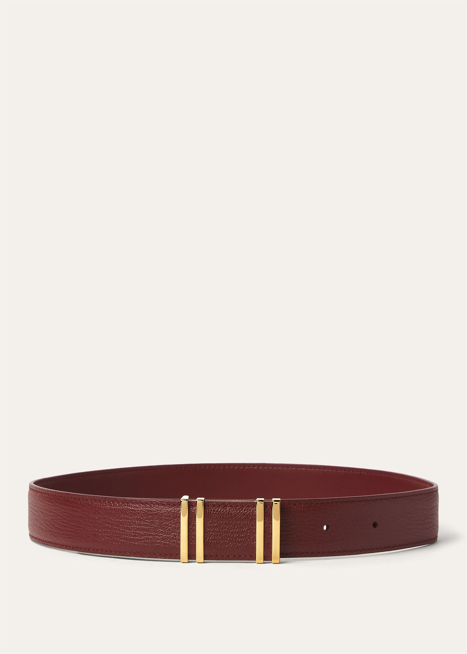 Loro Piana os11x0426 FAR1535 Size: OS / Ponticello Belt in Glazed Moka Size ONE SIZE - 1 Thumbnail