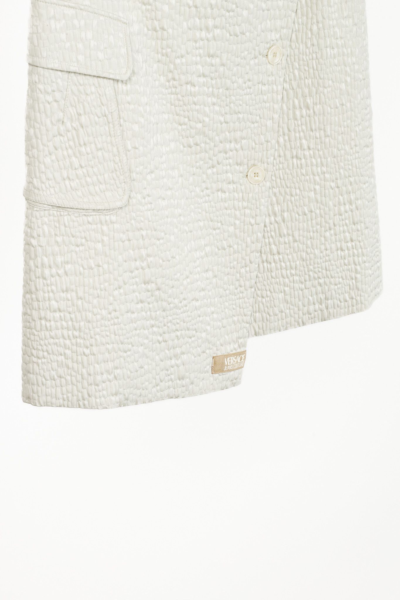 Versace Versace Jeans Couture Quilted Wrap Skirt Size 26" / US 2 / IT 38 - 6 Thumbnail