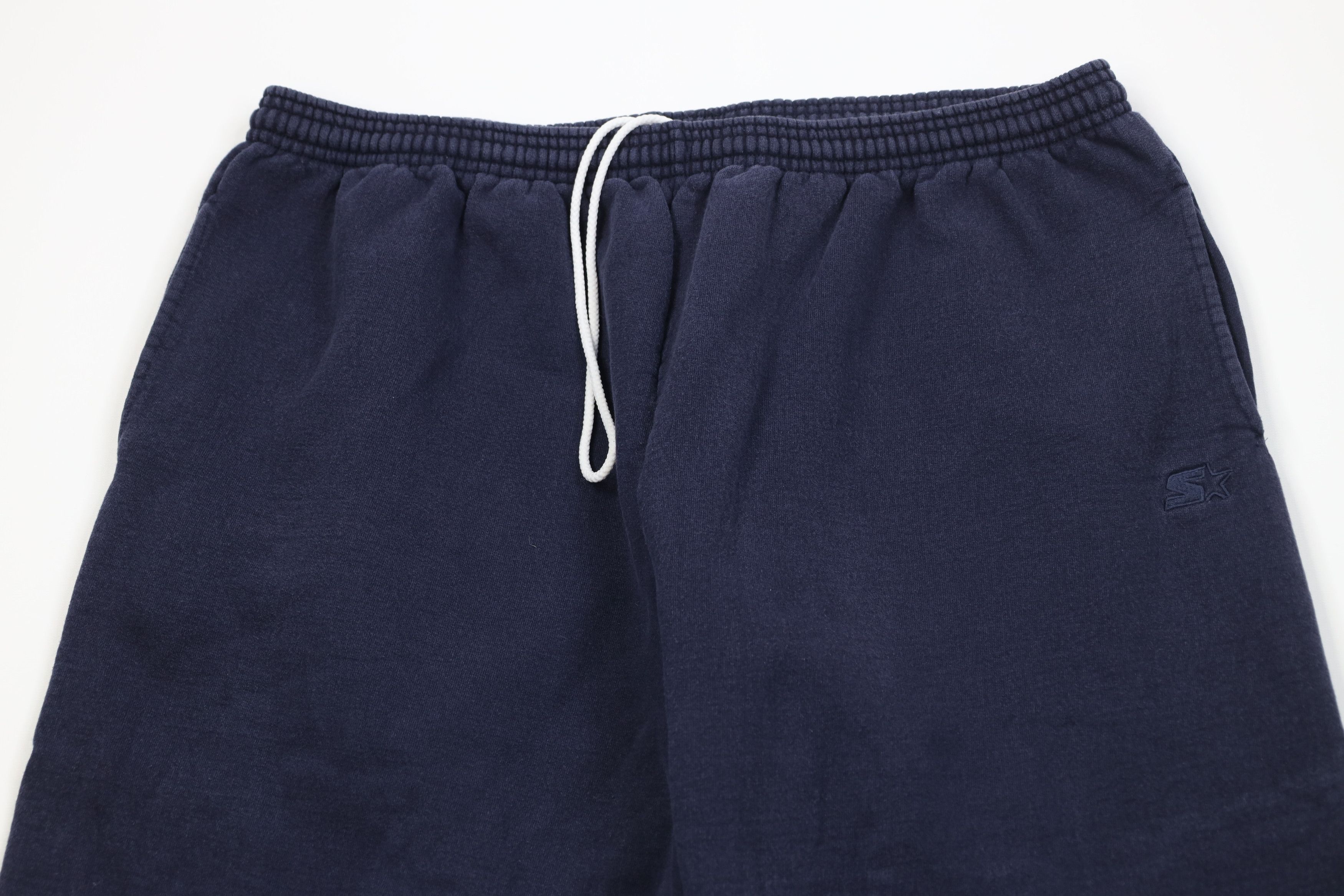 Starter Vintage 90s Starter Sweatpants Joggers Pants Navy Blue Size US 38 / EU 54 - 2 Thumbnail