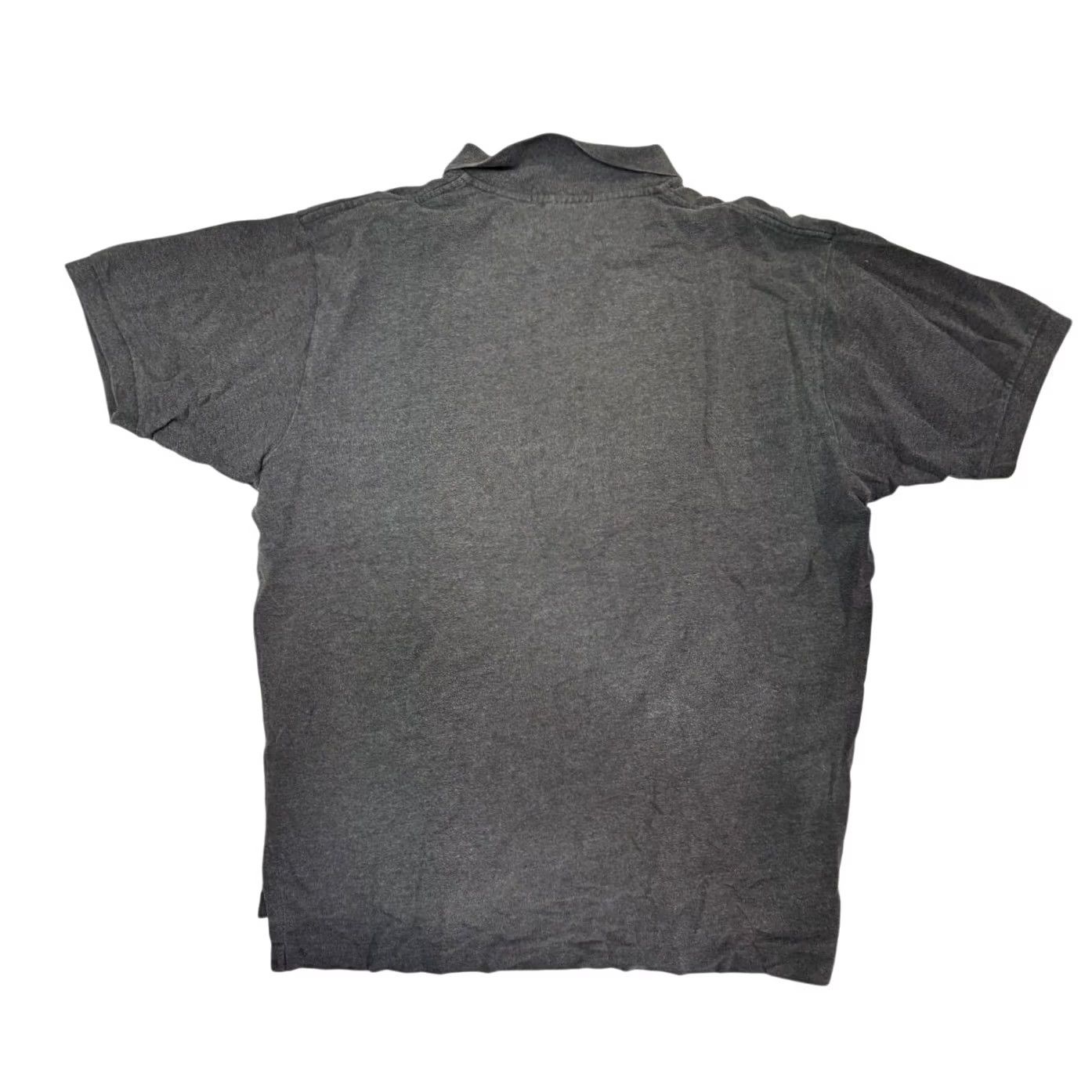 Vintage Polo Ralph Lauren Shirt Mens Size XL Gray Short Sleeve Distressed Cotton Size US XL / EU 56 / 4 - 2 Thumbnail
