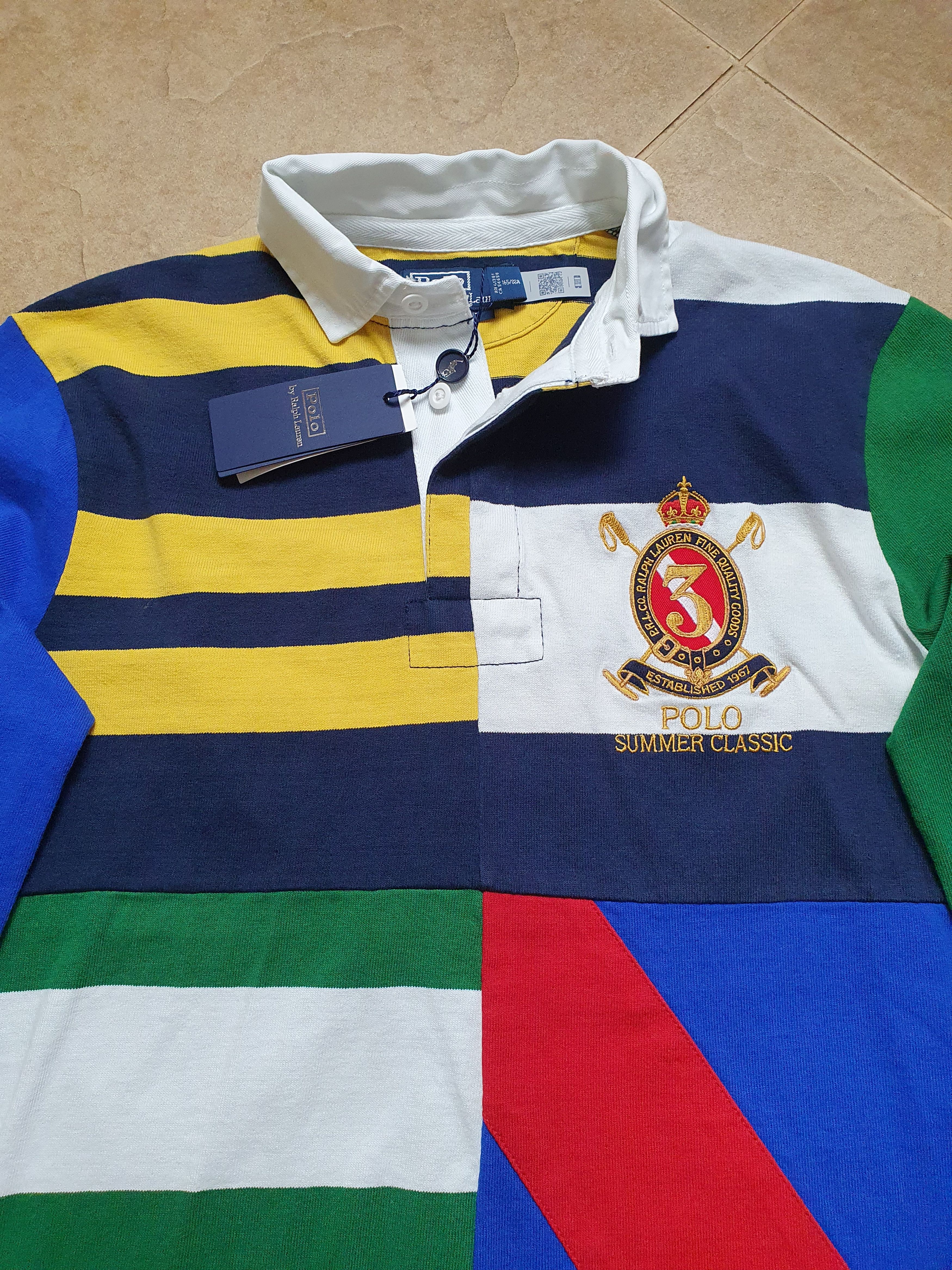 Polo Ralph Lauren Vintage Sweater Polo Ralph Lauren Clissic Rugby jersey Size US XS / EU 42 / 0 - 7 Thumbnail