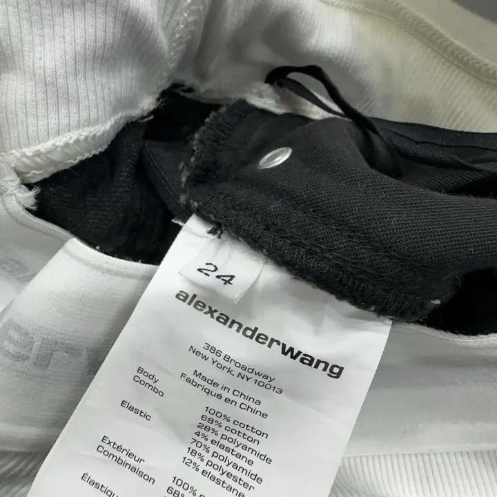 Alexander Wang Alexander Wang SS22 Fitted Gray Denim Pants - Size 24" / US 00 / IT 34 - 2 Thumbnail