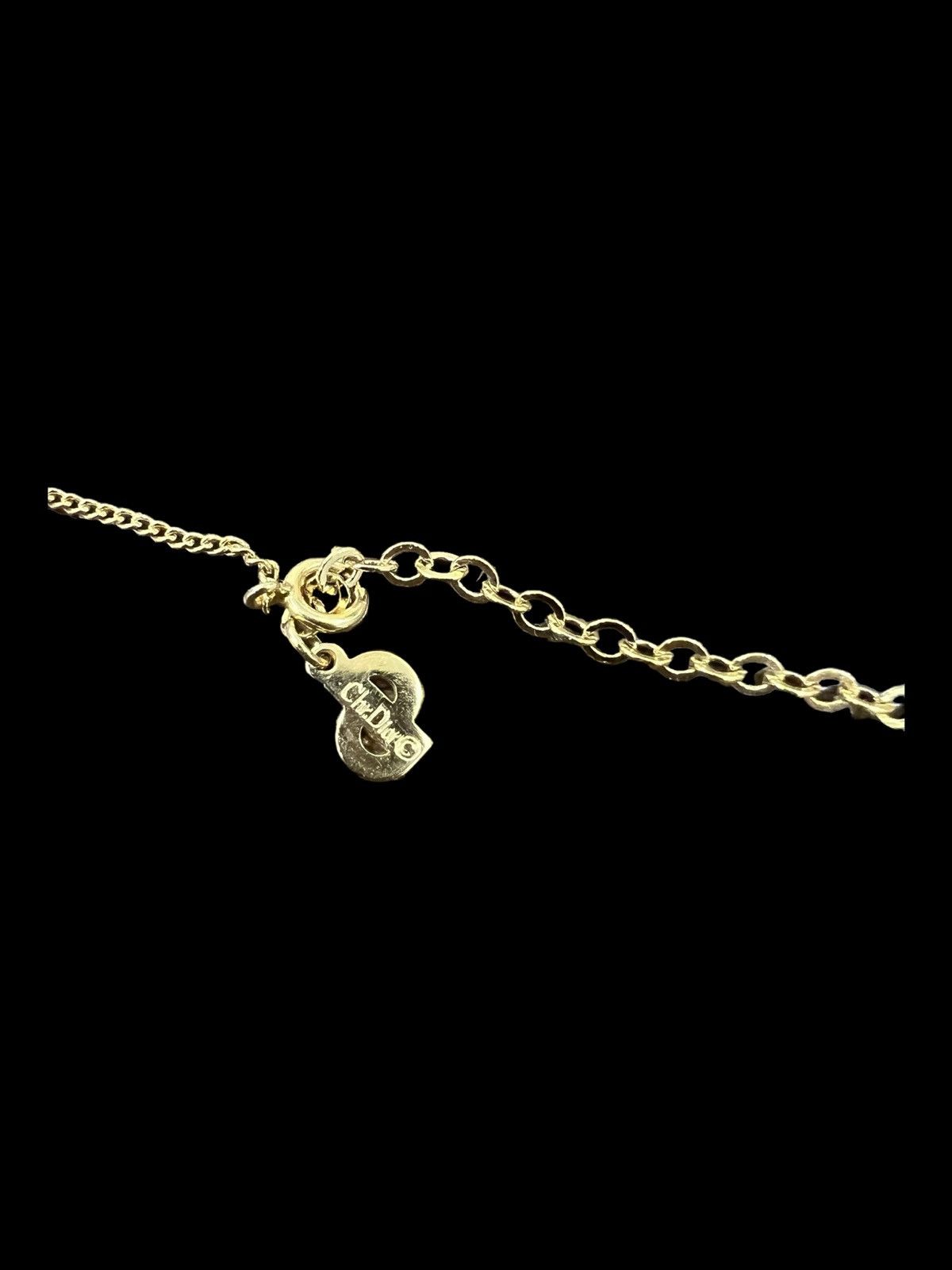Christian Dior Monsieur Iconic Classic Dior Logo CD Dior Gold Chain Necklace Size ONE SIZE - 8 Thumbnail