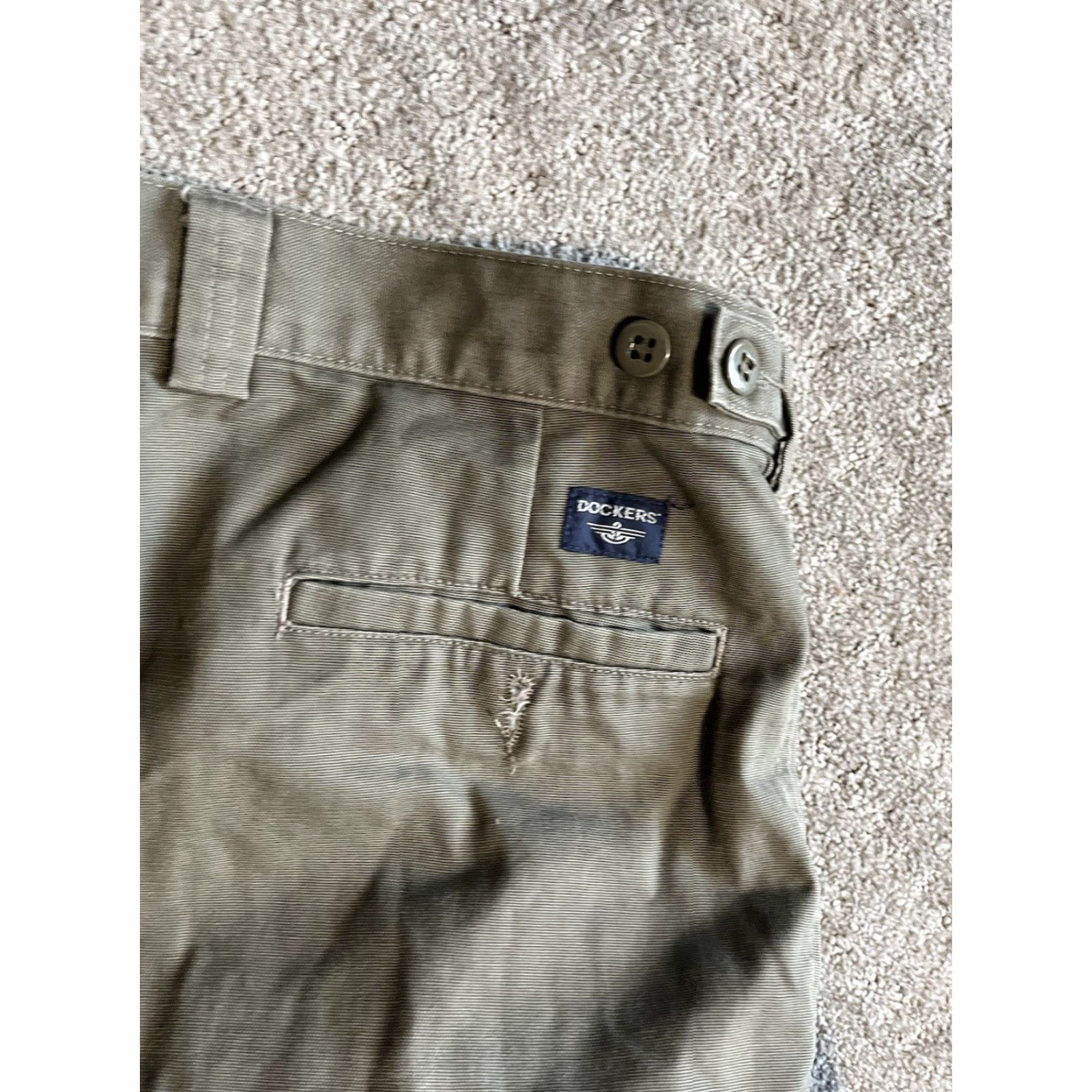 Dockers DOCKERS Classic Fit Chinos Pants 38x30 Green Khaki Mens Size US 38 / EU 54 - 5 Thumbnail