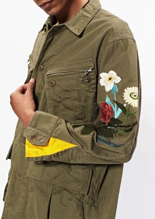 Neighborhood NEIGHBORHOOD COMBAT Embroidered Utility Jacket S Brand New Size US S / EU 44-46 / 1 - 7 Thumbnail