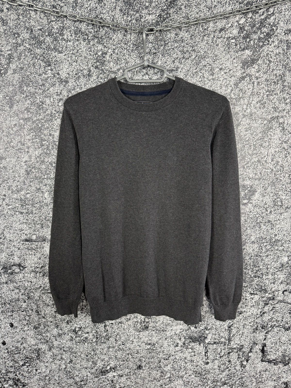 Barbour Men’s Barbour Crewneck Cotton Sweater Pullover Size M Size US M / EU 48-50 / 2 - 1 Thumbnail