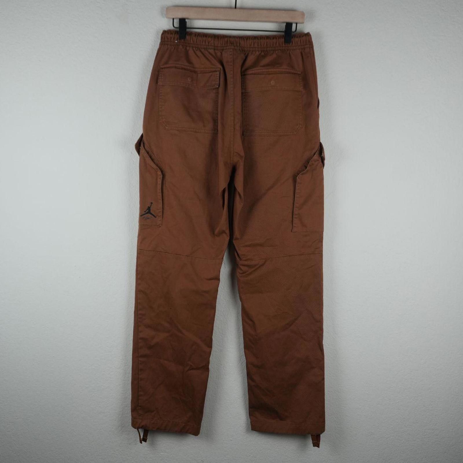 Jordan Brand Jordan Pants Men's M Brown Cargo Trousers FB7305-281 Size US 32 / EU 48 - 4 Thumbnail