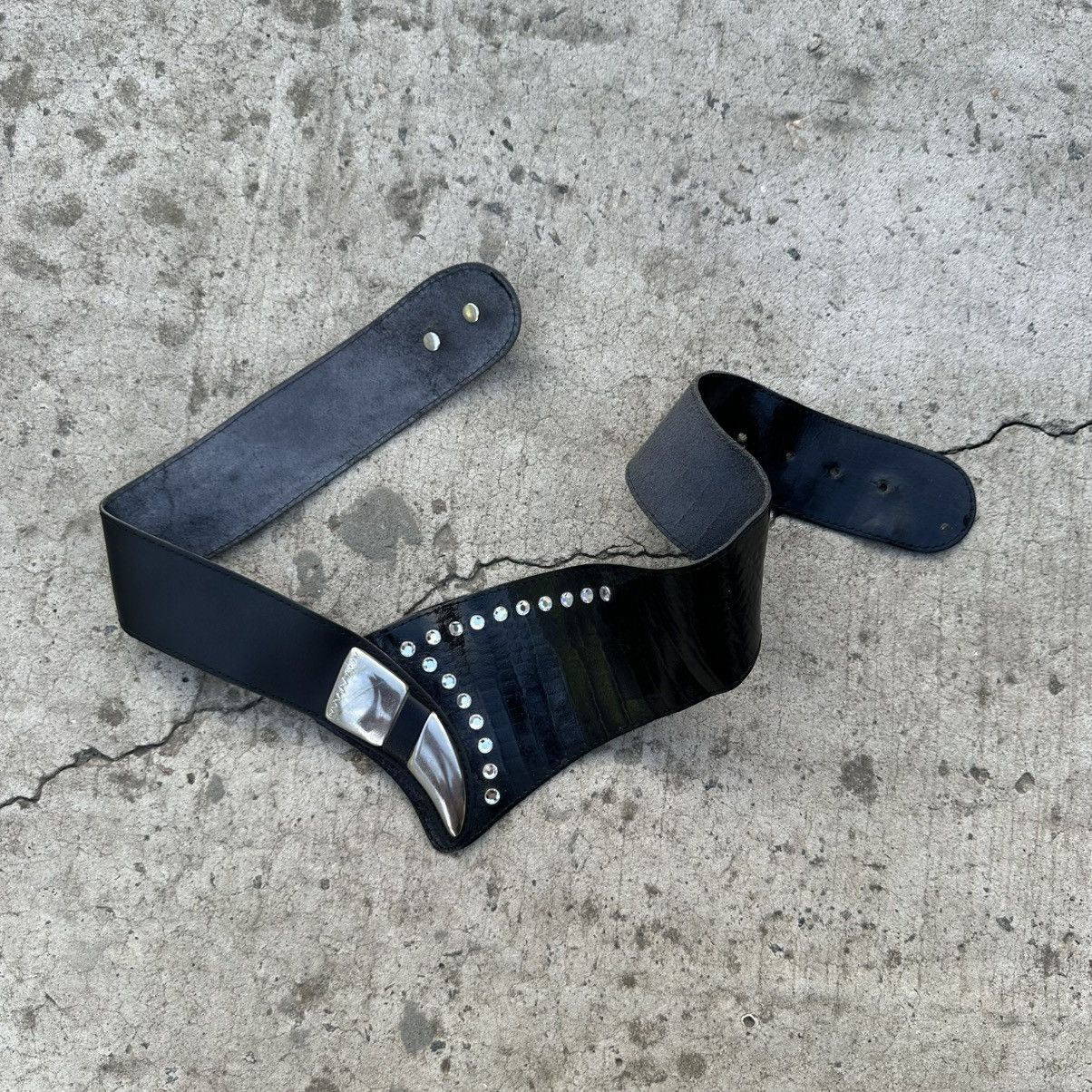 If Six Was Nine Vintage Japanese Style Leather Belt Claw Gothic Band Rock Size ONE SIZE - 1 Thumbnail