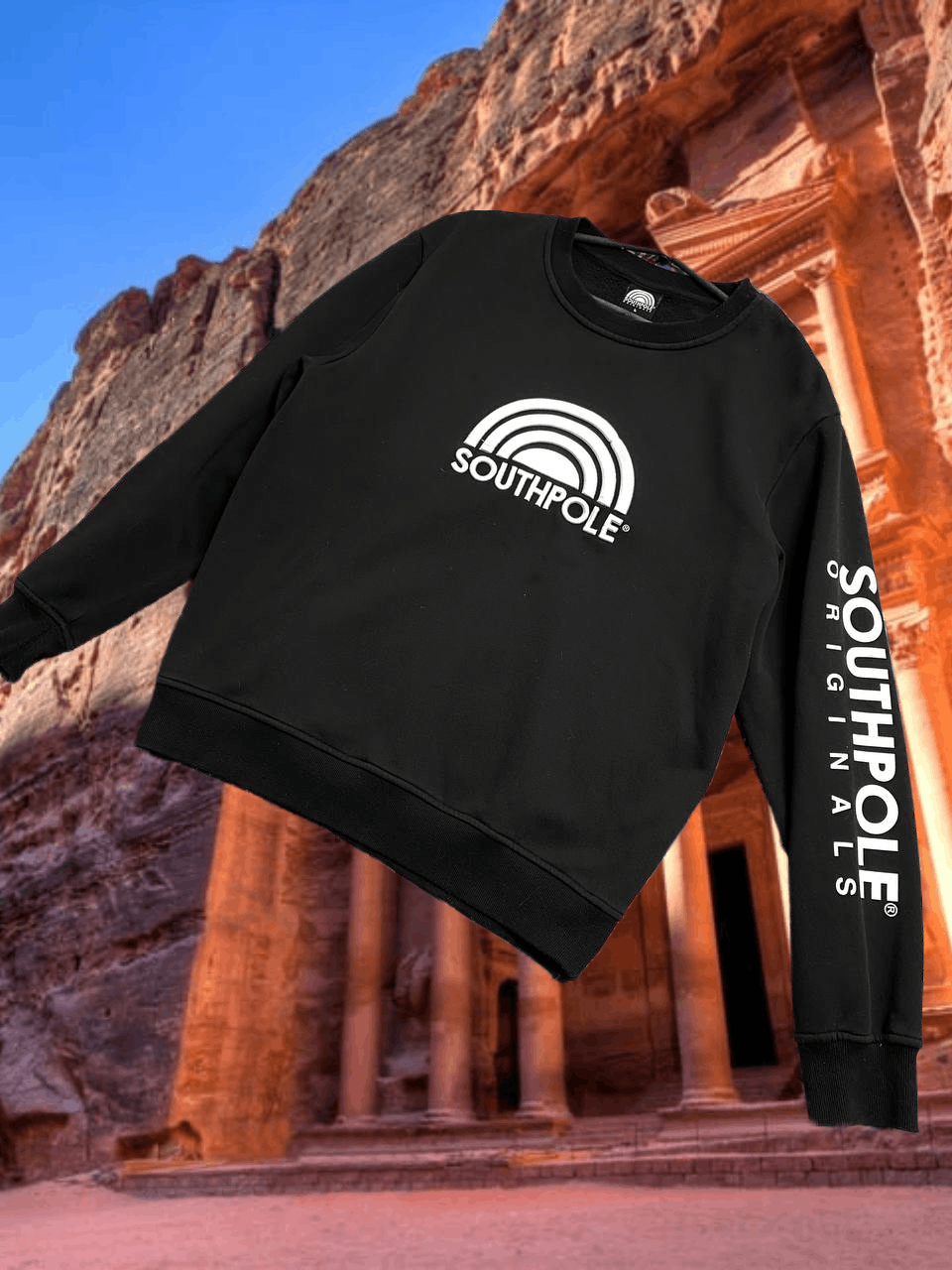 Southpole sweatshirt Big logo black Y2K streetwear SOUTHPOLE Vintage Size US L / EU 52-54 / 3 - 1 Thumbnail