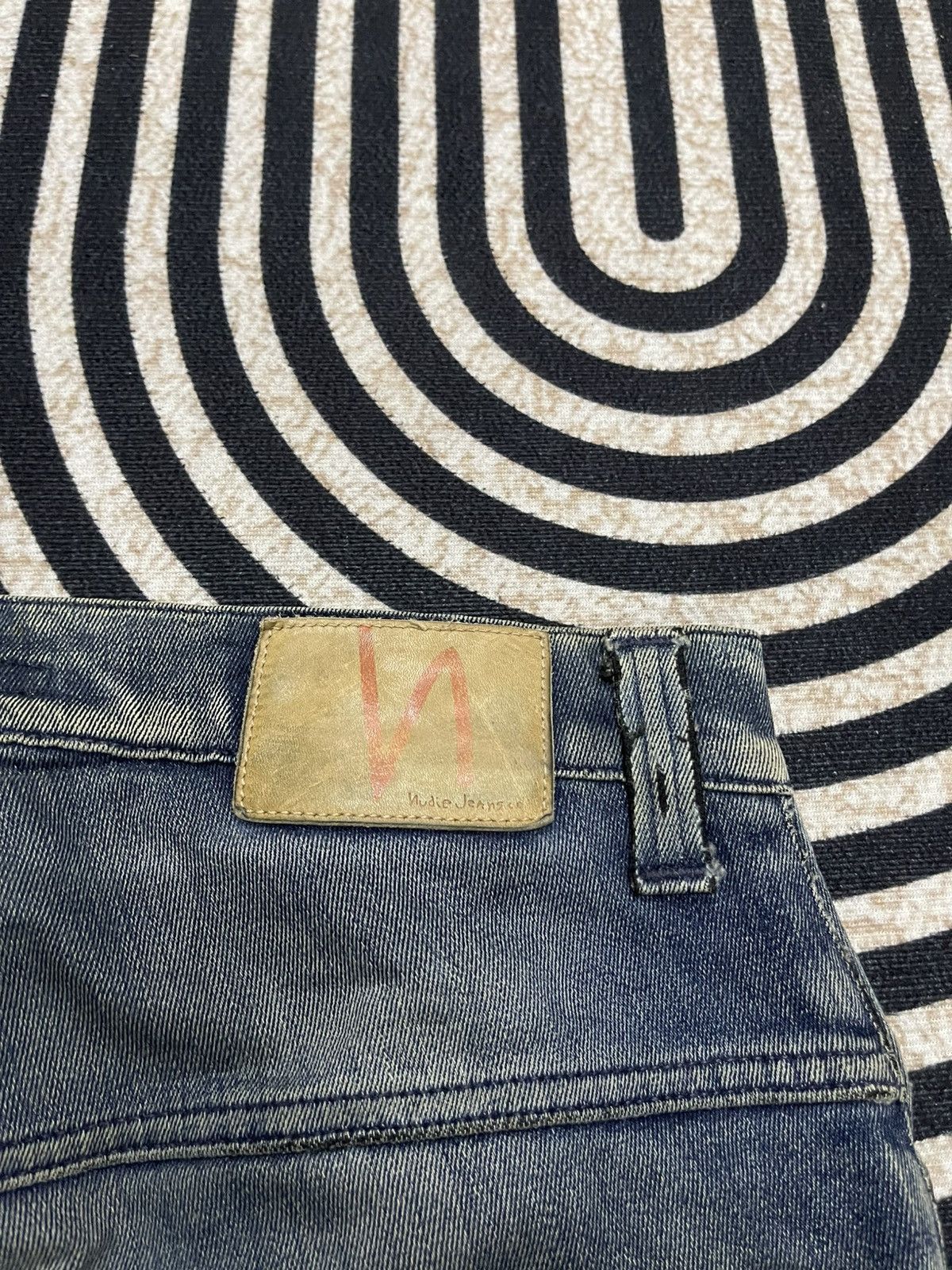 Nudie Jeans 2000s NUDIE JEANS CO SKINNY JEANS WASHABLE DISTRESSED JEANS Size US 29 - 23 Thumbnail