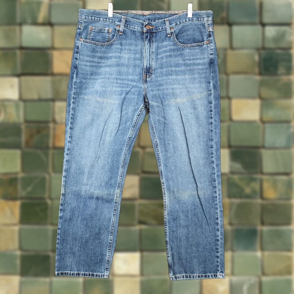 Faded Glory Faded Glory Straight Fit Jeans Mens 40x30 Blue Regular Size US 40 / EU 56 - 1 Thumbnail
