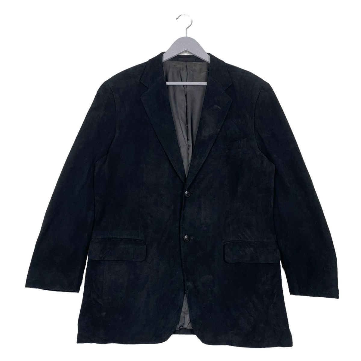Burberry 💥BURBERRY LONDON BLACK VELVET JACKET Size US L / EU 52-54 / 3 - 1 Thumbnail