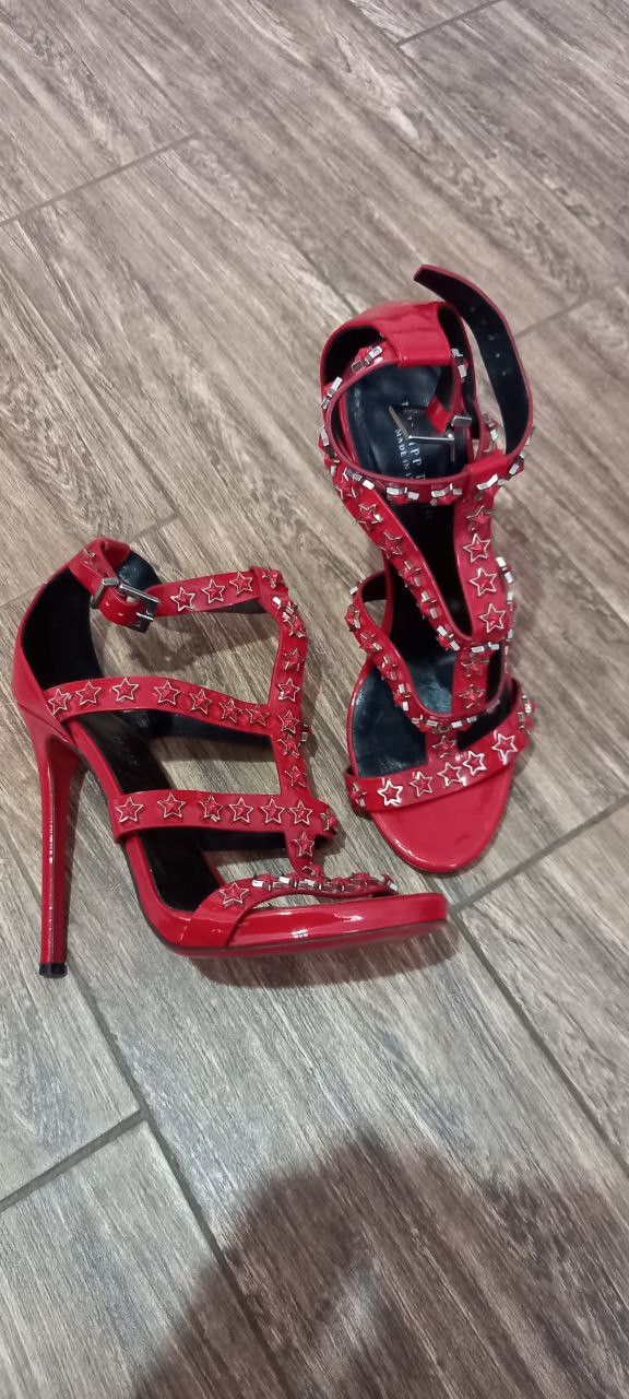 Philipp Plein philipp plein sandals Cuba star -studded Size US 7 / IT 37 - 1 Thumbnail