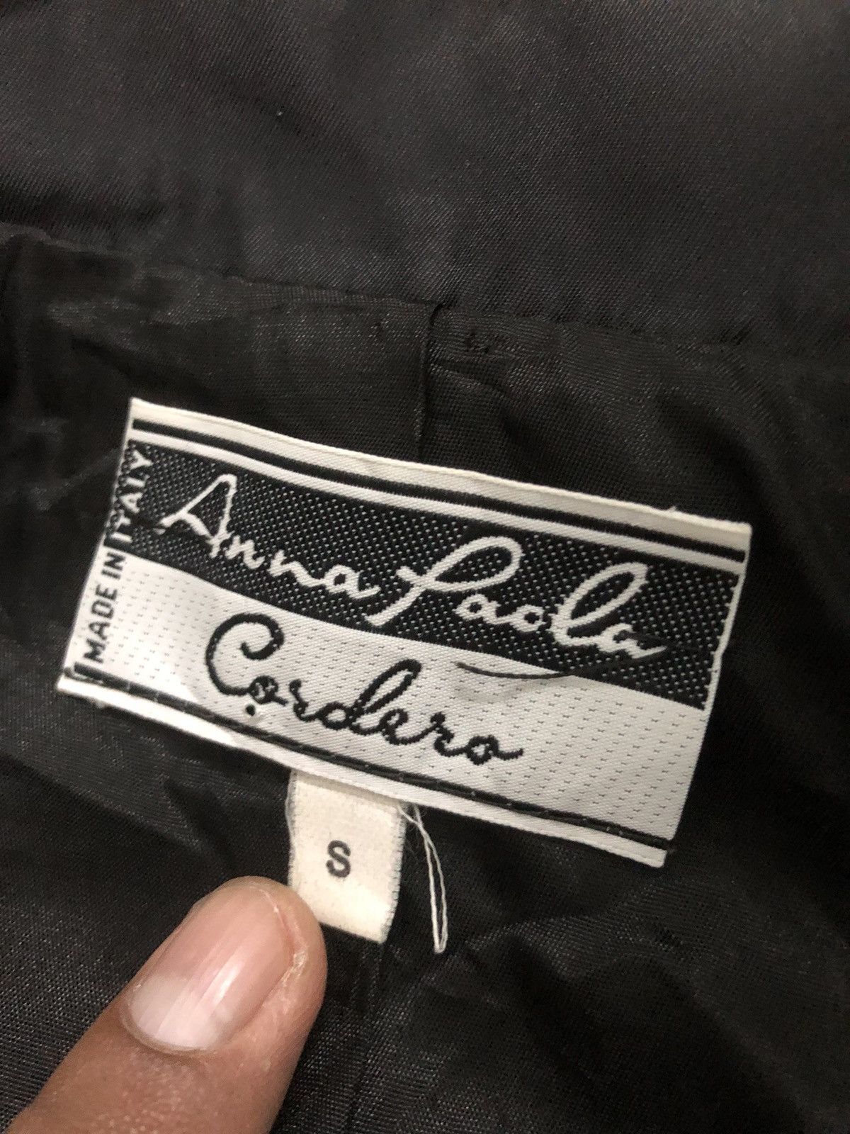Designer ANNA PAOLA TWO LAYER JACKET Size S / US 4 / IT 40 - 8 Thumbnail