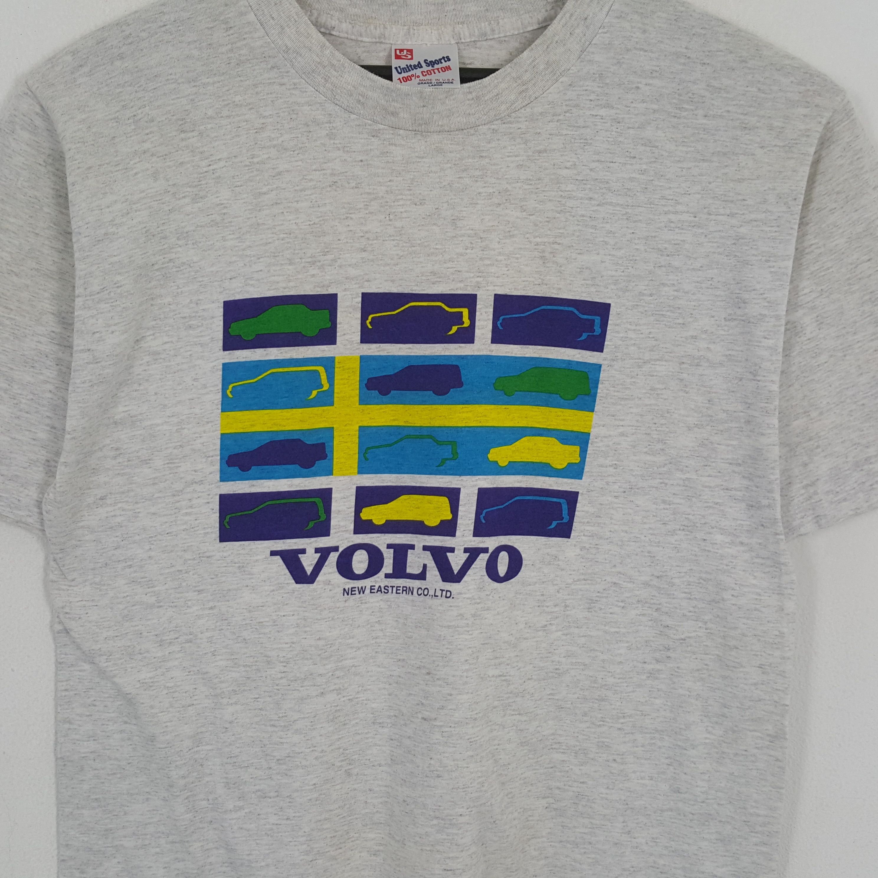 Vintage VOLVO New Eastern Cup Vintage Tshirt Size US M / EU 48-50 / 2 - 2 Thumbnail