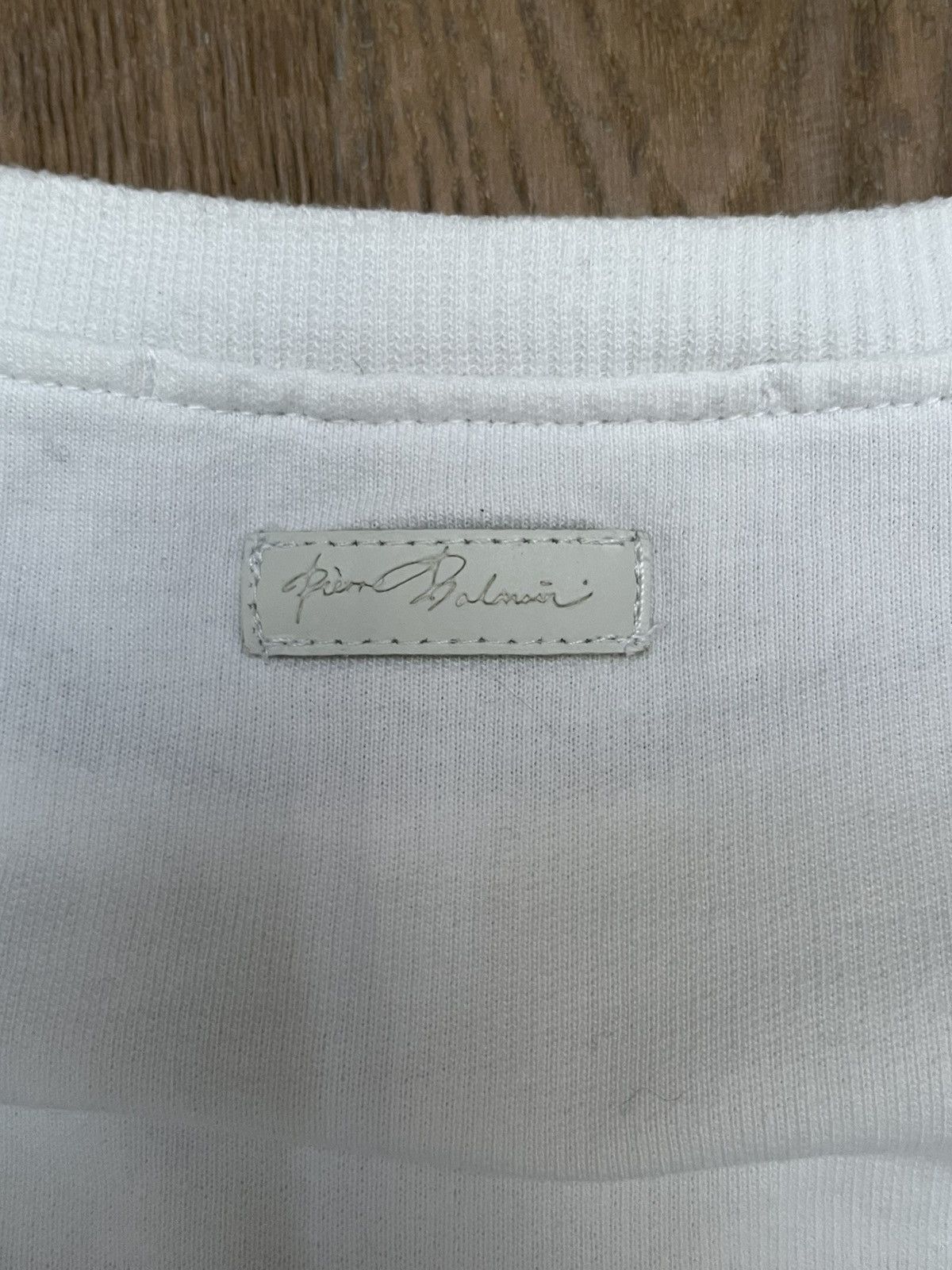 Pierre Balmain Pierre Balmain creawneck-white Size M / US 6-8 / IT 42-44 - 8 Thumbnail
