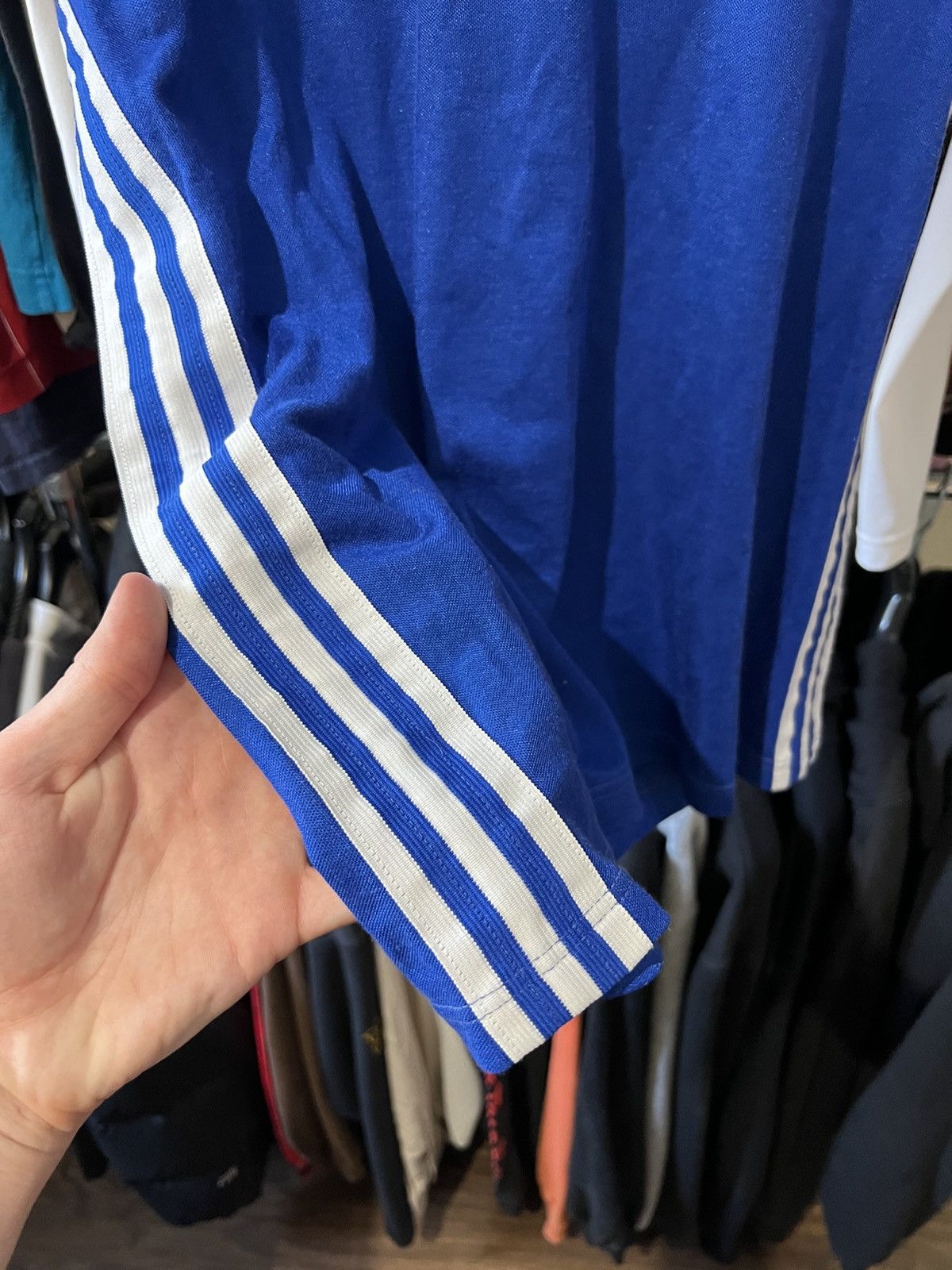 Vintage VINTAGE ADIDAS WEST GERMANY 80s SVO #17 SLEEVELESS TANK TOP Size US L / EU 52-54 / 3 - 4 Thumbnail