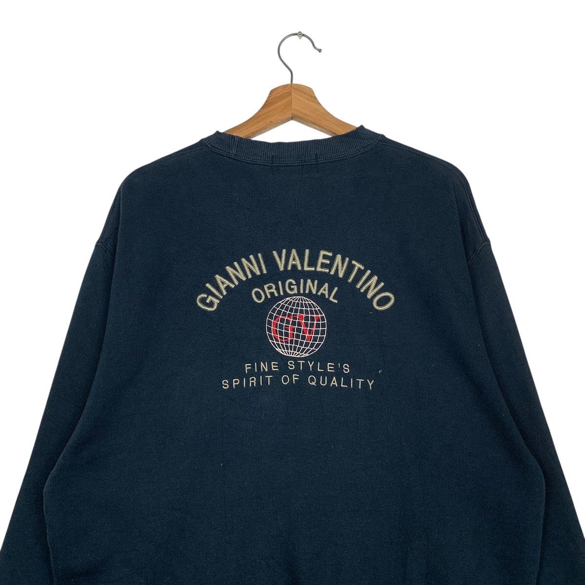 Japanese Brand Gianni Valentino Crewneck Sweatshirt Size US L / EU 52-54 / 3 - 8 Thumbnail