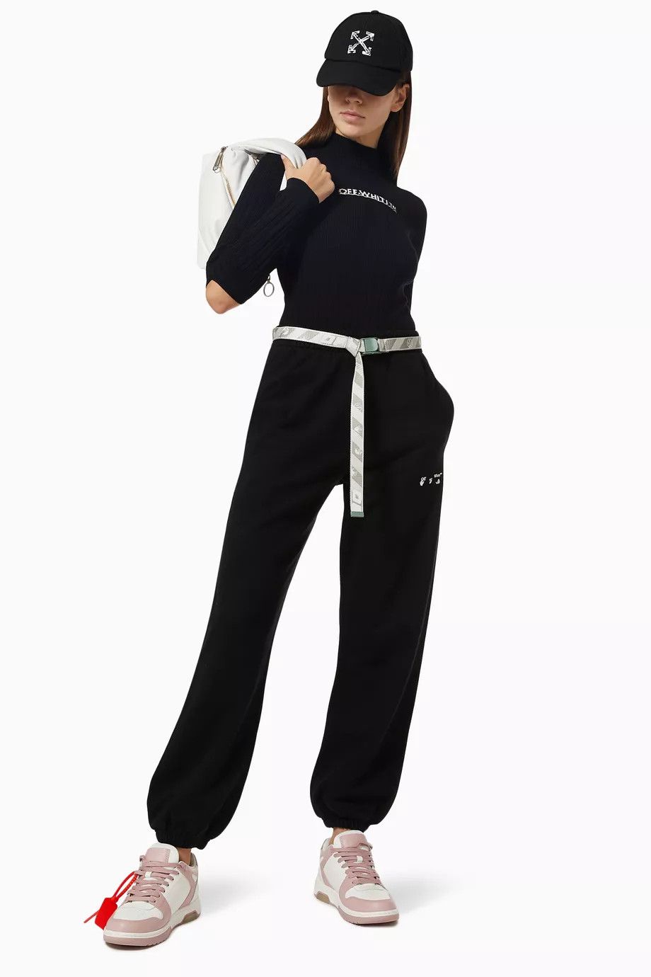 Off-White o1y1225 Logo Bodysuit in Black Size M / US 6-8 / IT 42-44 - 5 Thumbnail