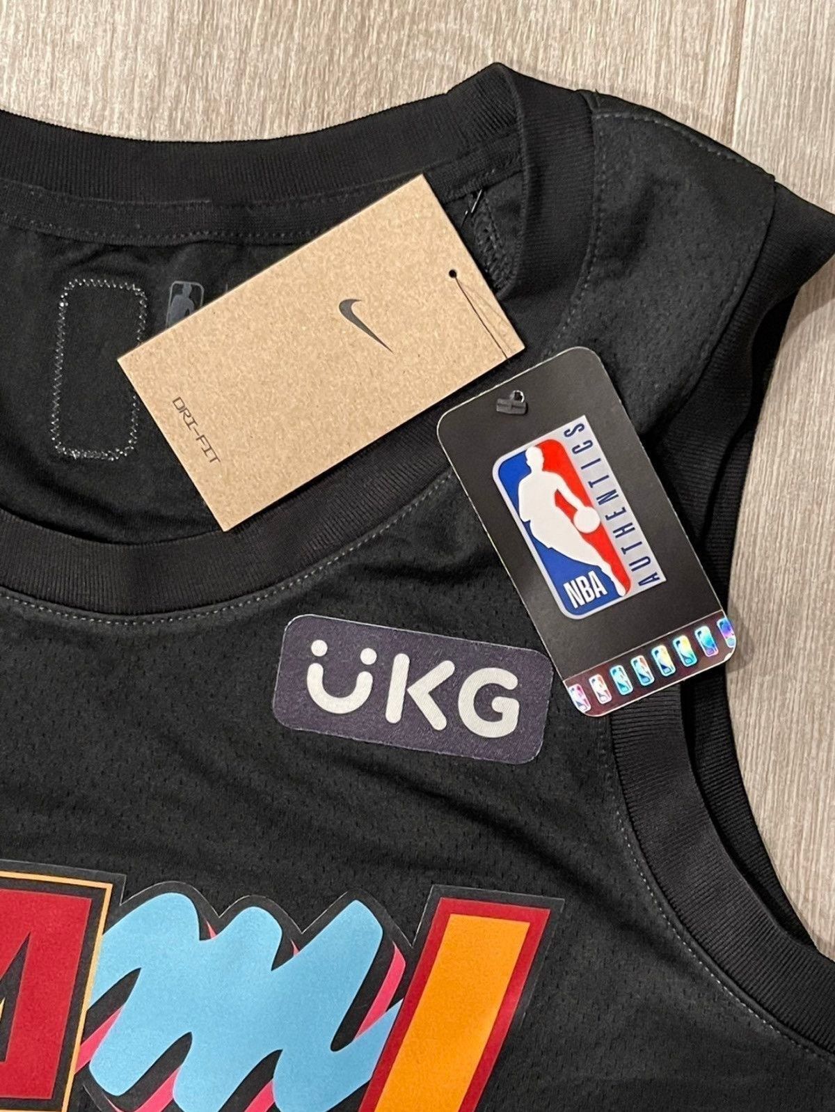 NBA Bam Adebayo Nike Miami Heat Mashup Swingman Jersey Vice XL Size US XL / EU 56 / 4 - 6 Thumbnail