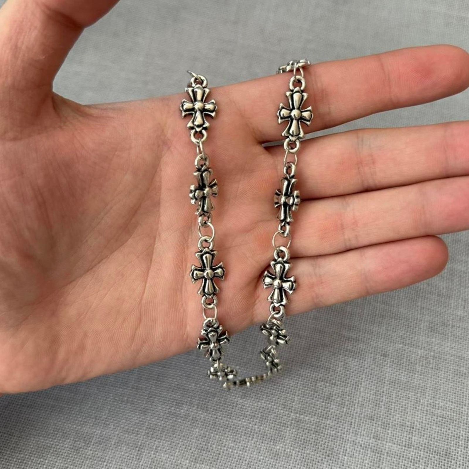 Other Silver cross stainless steel y2k WMNS1 Size ONE SIZE - 3 Thumbnail