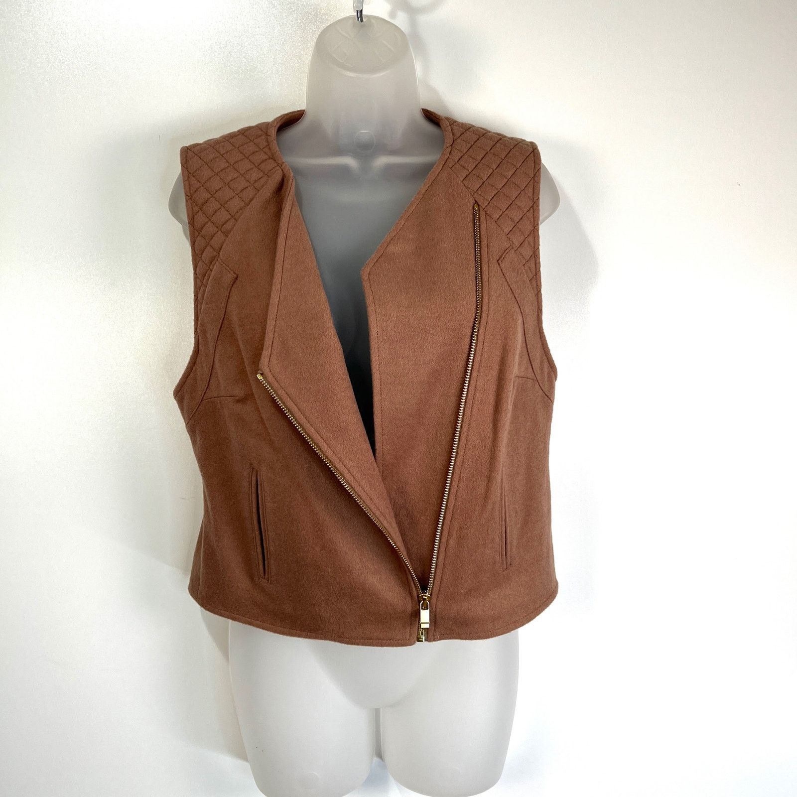 AS By DF Wool Blend Moto Vest hotsell