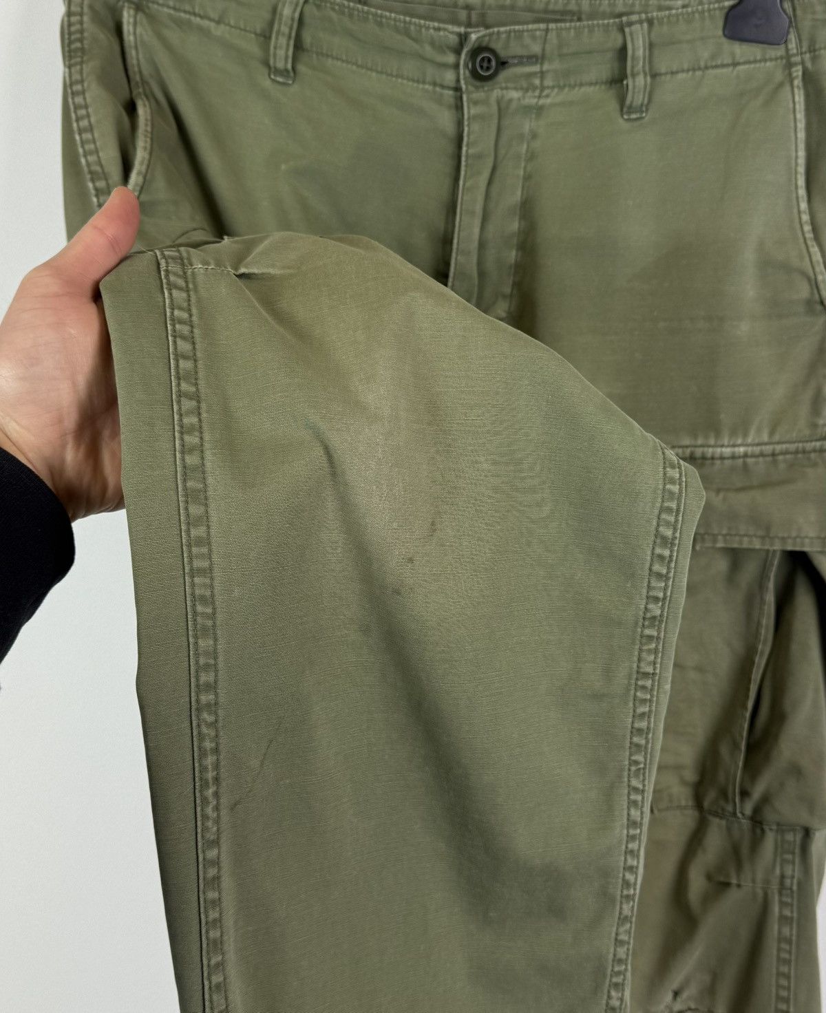 Denim & Supply Ralph Lauren Denim & Supply Ralph Lauren Cargo Pants Khaki Green US Army Size US 33 - 6 Thumbnail