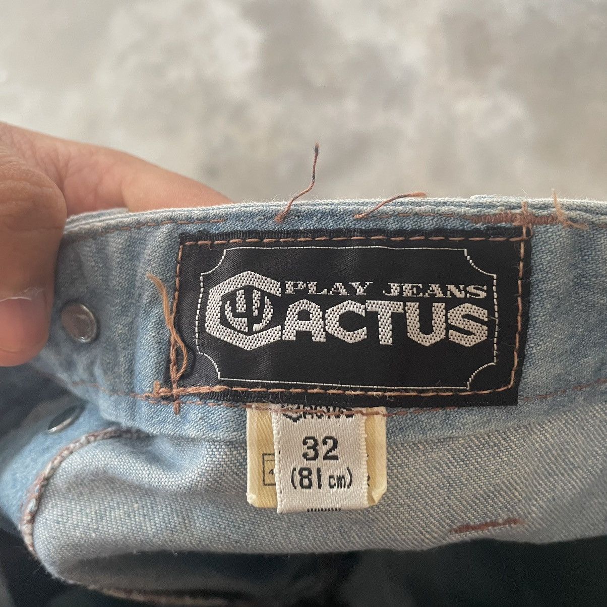 Japanese Brand Vintage Cactus Super Flare Punk LGB Style Jeans Size US 30 / EU 46 - 6 Thumbnail