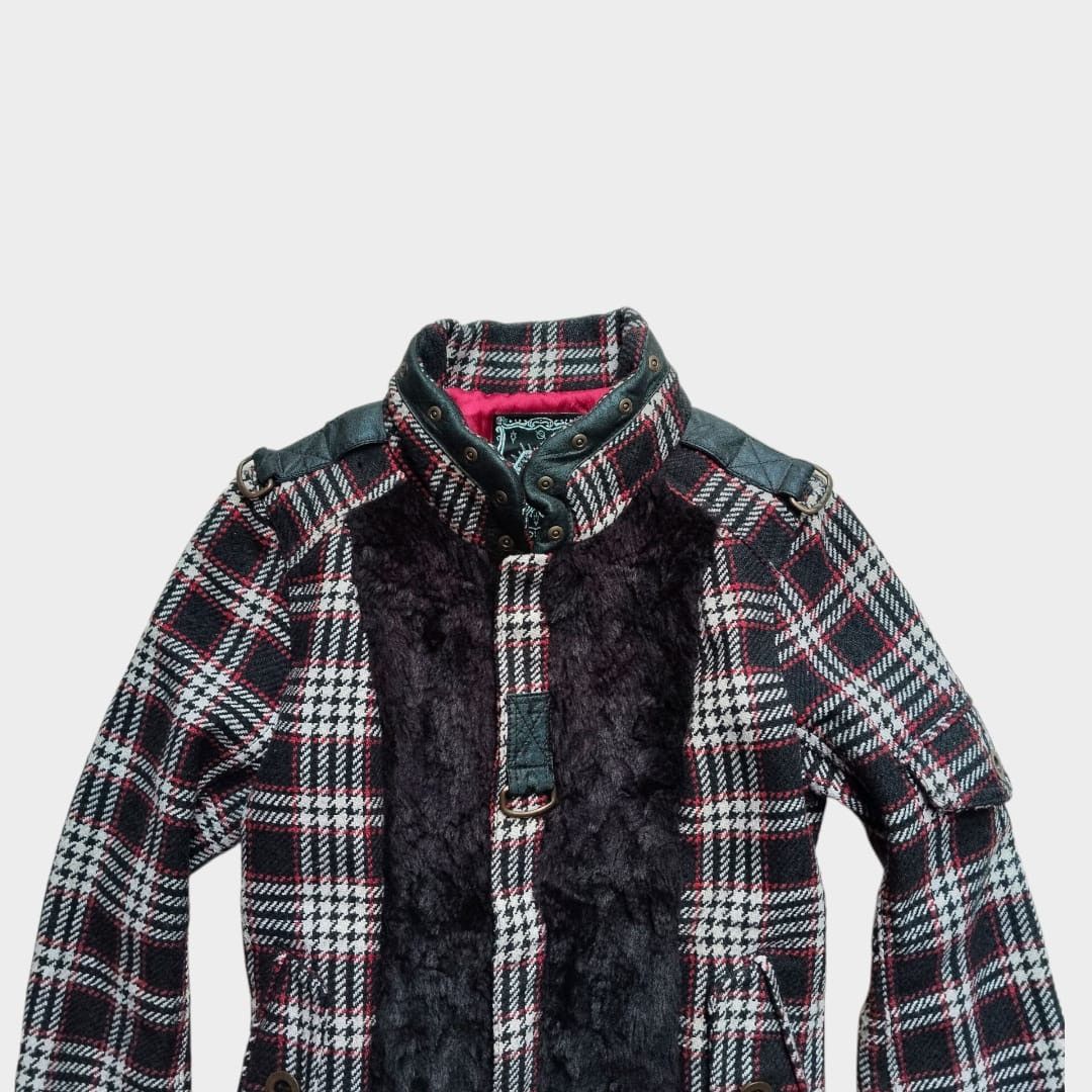 Le Grande Bleu (L.G.B.) Algonquins plaid Napoleon jacket Size US M / EU 48-50 / 2 - 3 Thumbnail