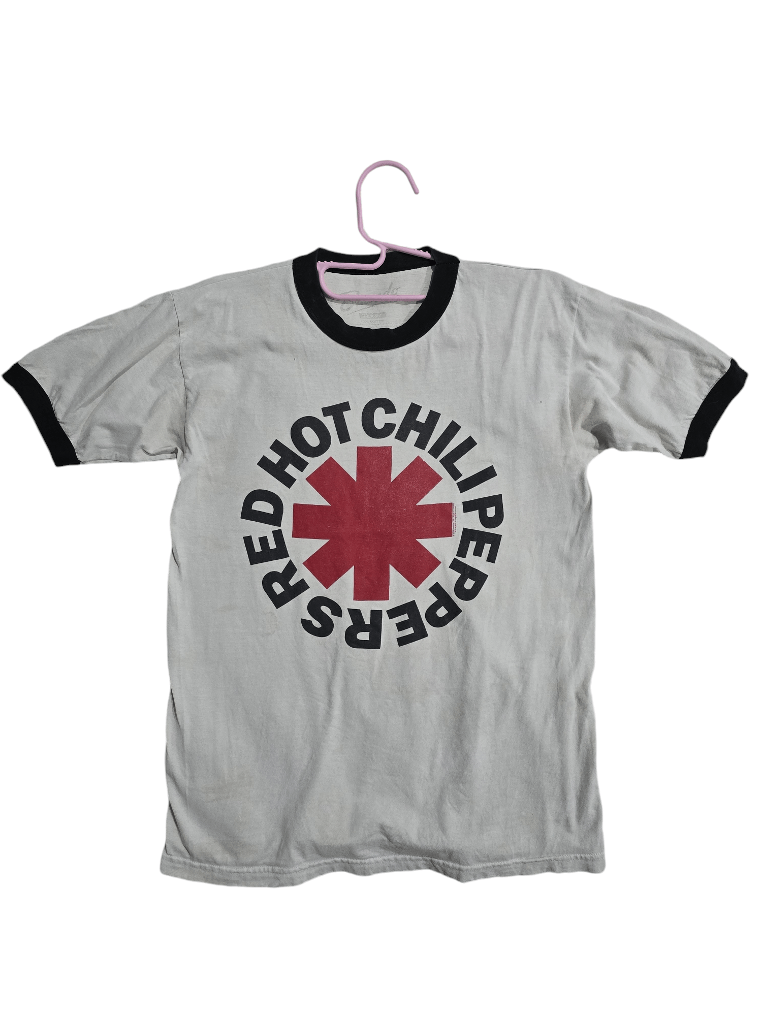 Band Tees RHCP big logo Red Hot Chilie Pepper Tees M Size US M / EU 48-50 / 2 - 2 Thumbnail