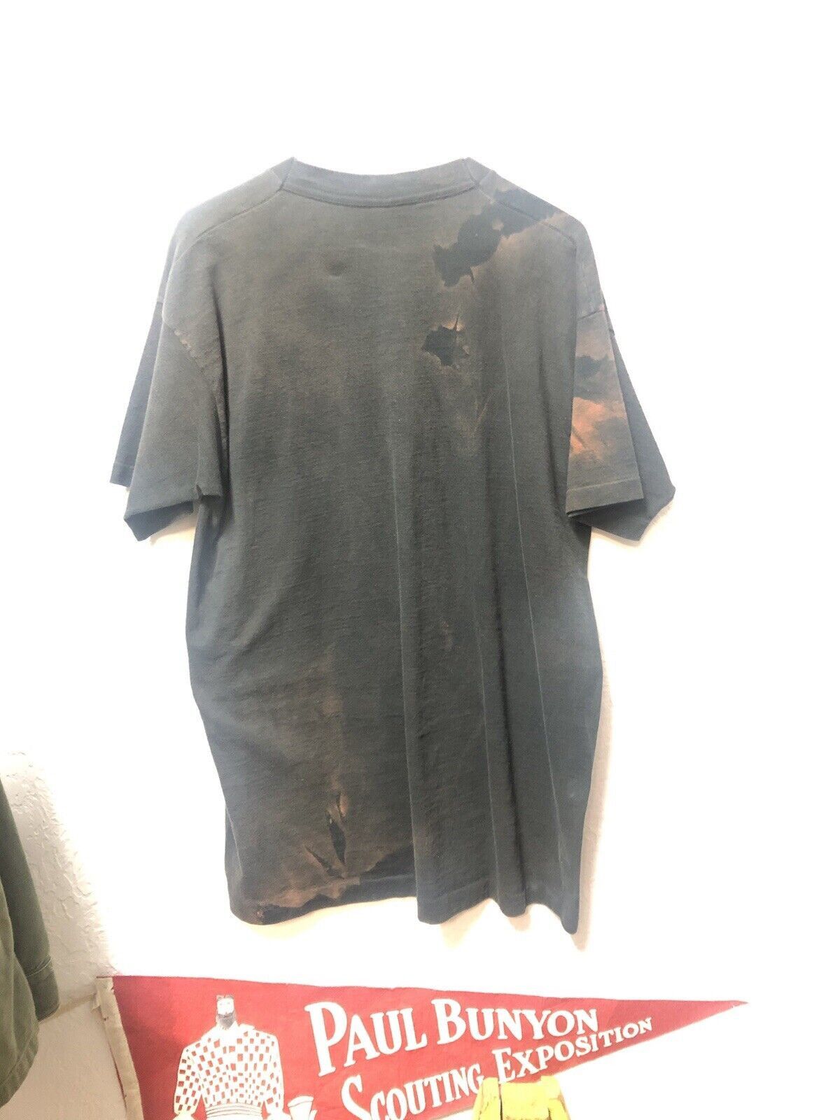 Fruit Of The Loom × Vintage Black Velvet Canadian Whiskey T Shirt Faded Sun Liquor XL Size US XL / EU 56 / 4 - 7 Thumbnail