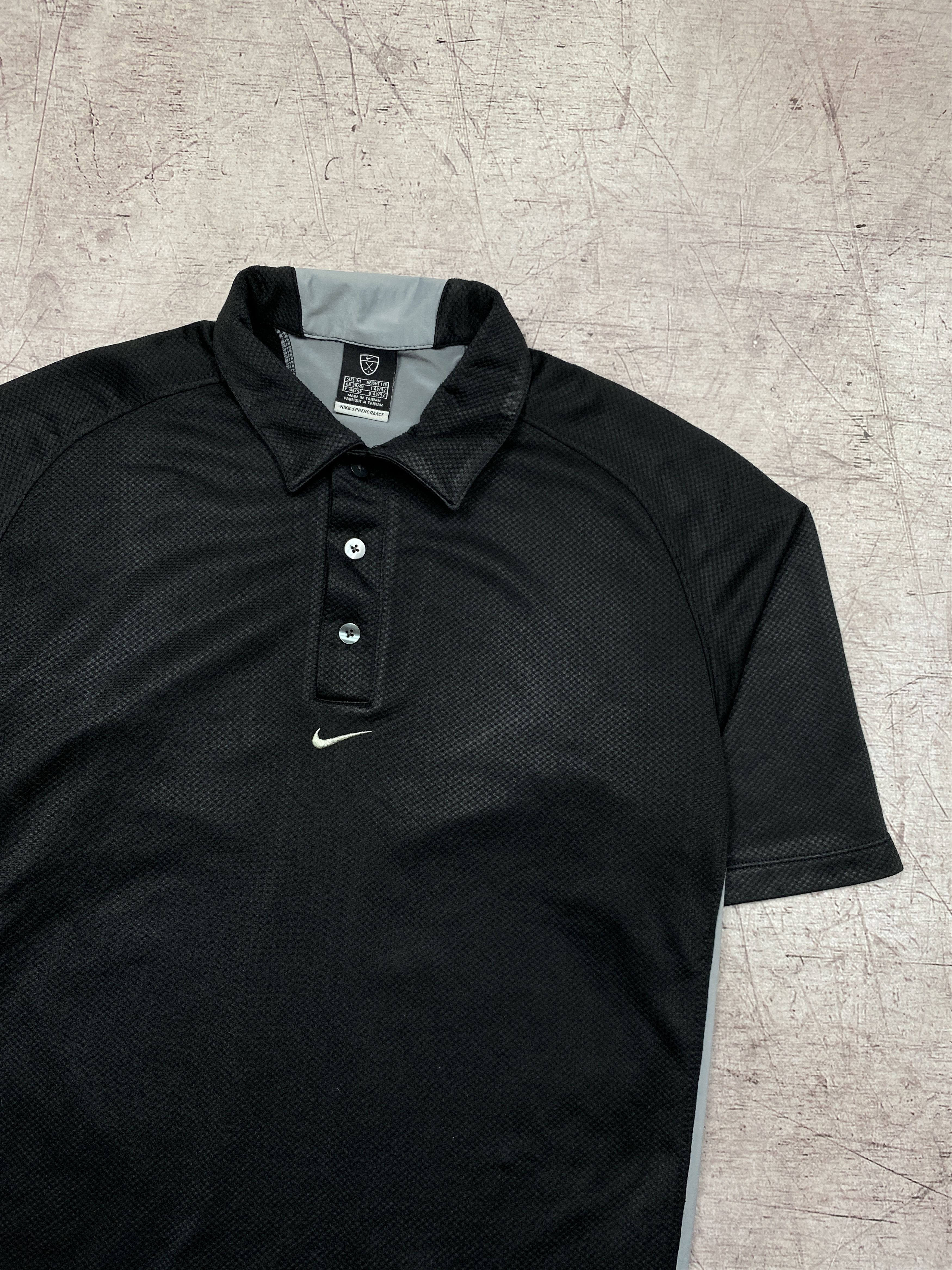 Nike Nike Sphere React Vintage Center Swoosh Polo Shirt Tee Size US M / EU 48-50 / 2 - 2 Thumbnail